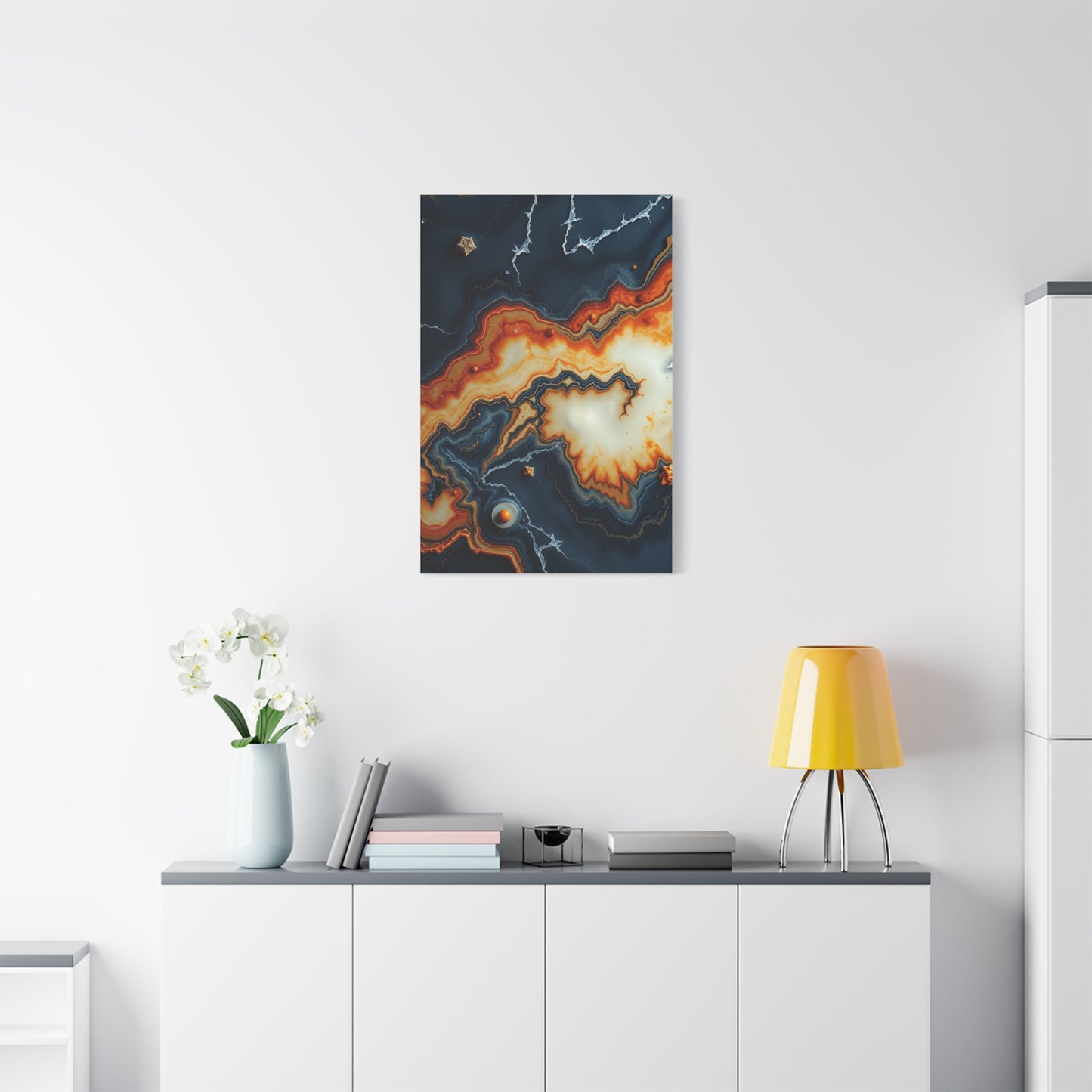 Charcoal, Onyx, and Ivory Art Supreme Gallery Wall Art & Canvas Print