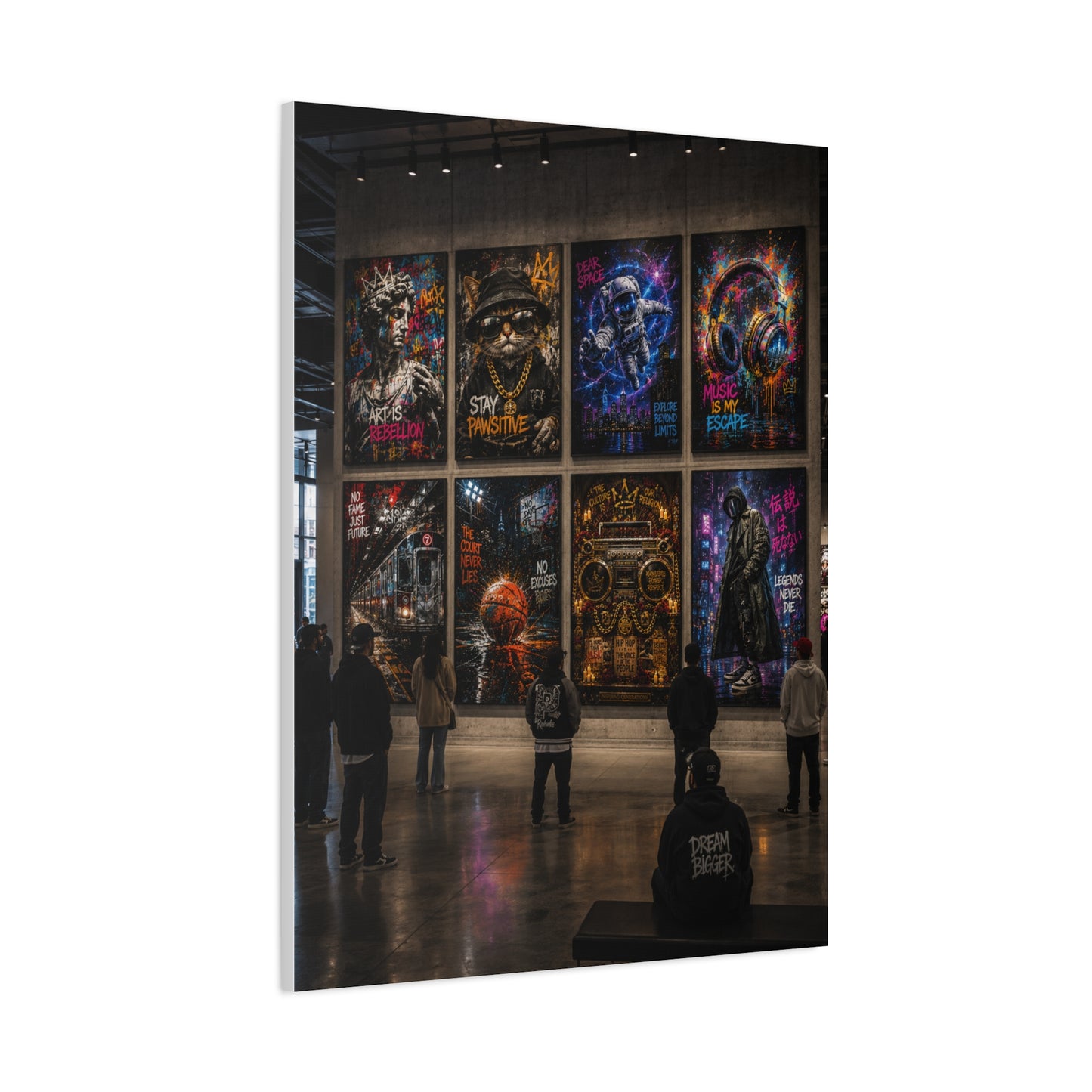 Street Art Gallery Collection Street Wall Art & Canvas Print