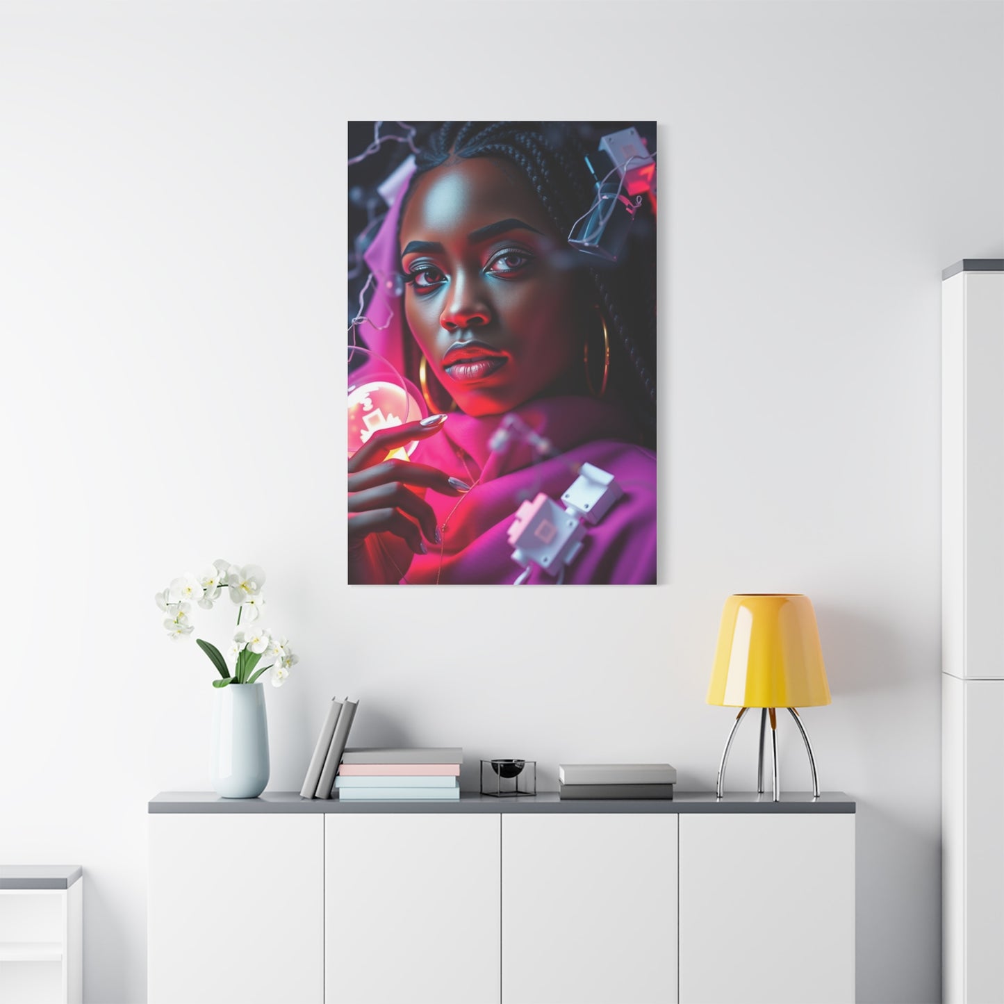 BlackGirlMagic Art Refined Canvas Wall Art & Canvas Print