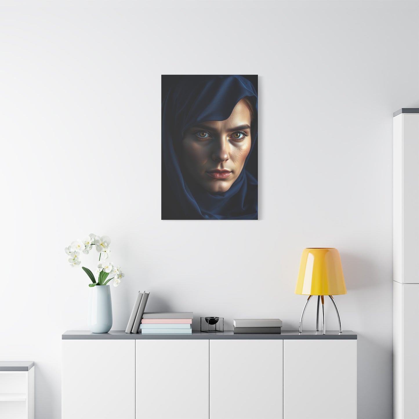 Supreme Navy Blue Art Collection Wall Art & Canvas Print