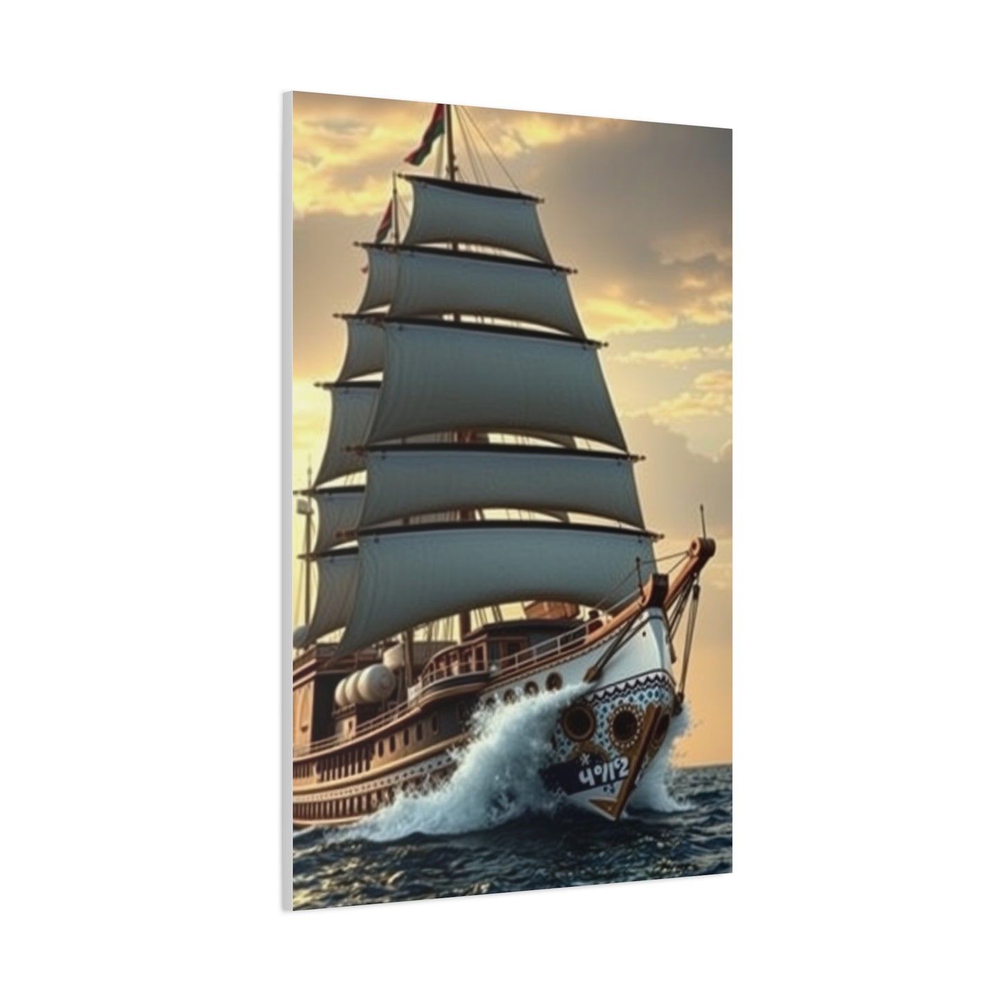 Masterpiece Ship Art Vision Wall Art & Canvas Print