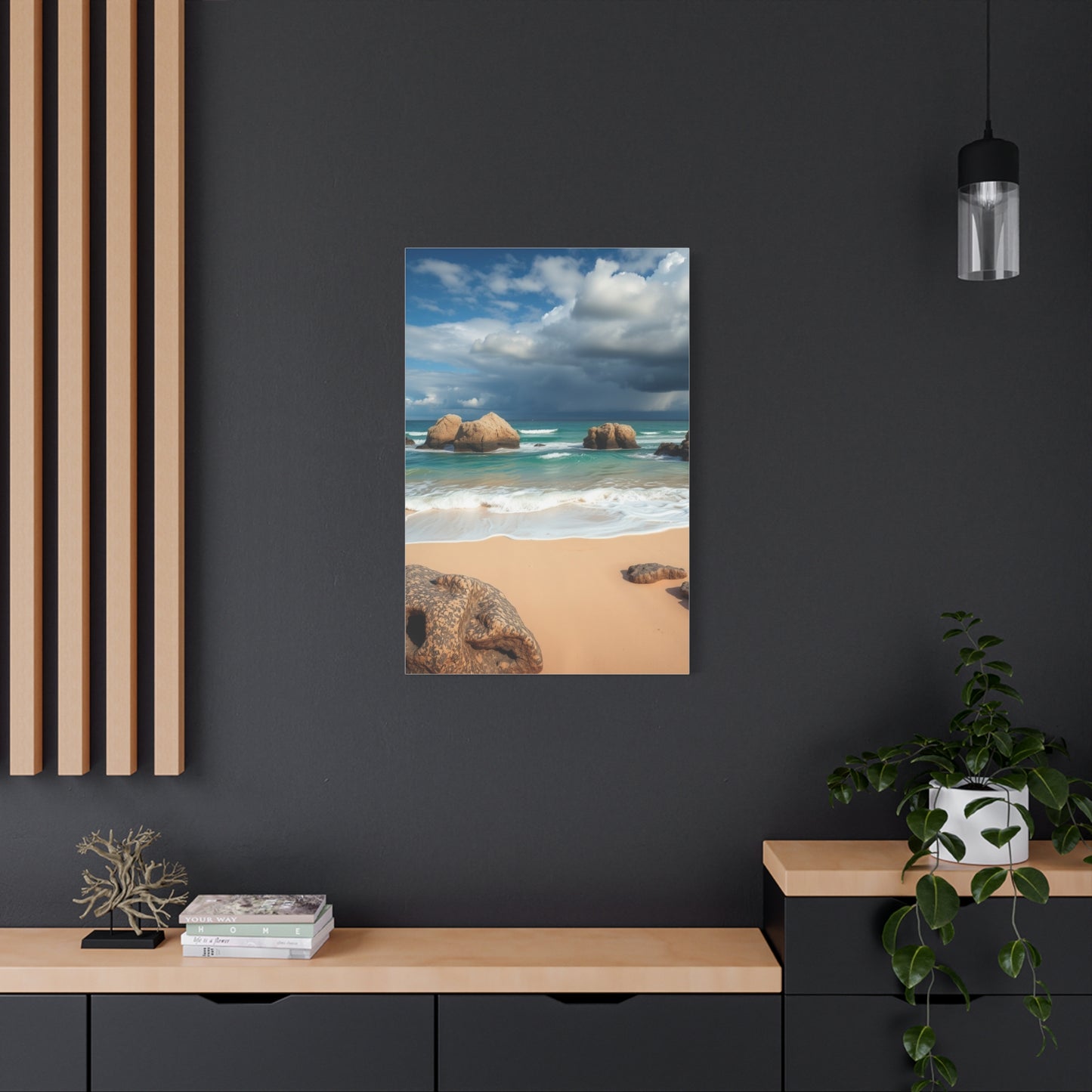 Opulent Shoreline Masterpiece Wall Art & Canvas Print