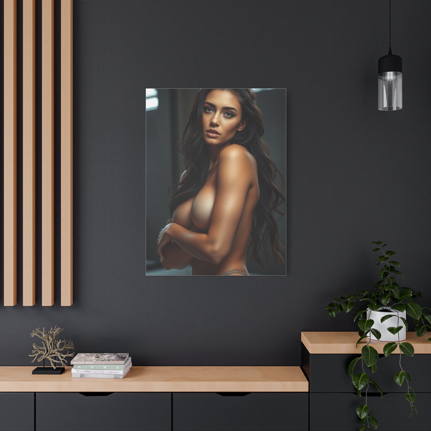 Divine Silhouette Canvas