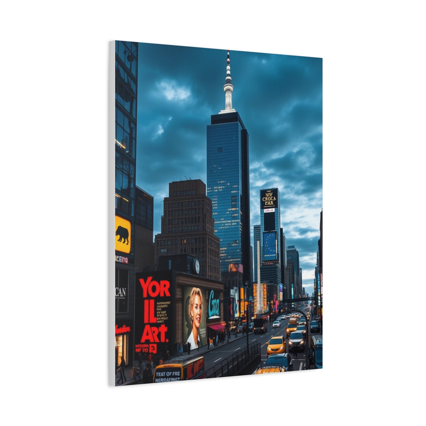 Manhattan Reverie Art Wall Art & Canvas Print