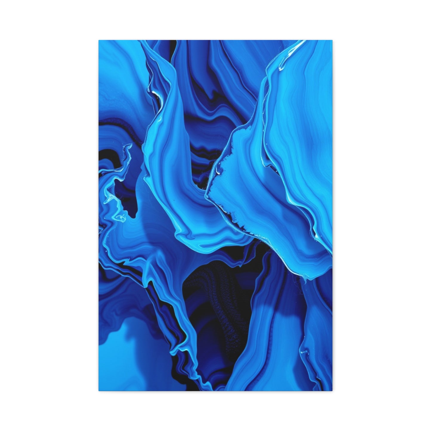 Blue Abstract Art Supreme Gallery Wall Art & Canvas Print