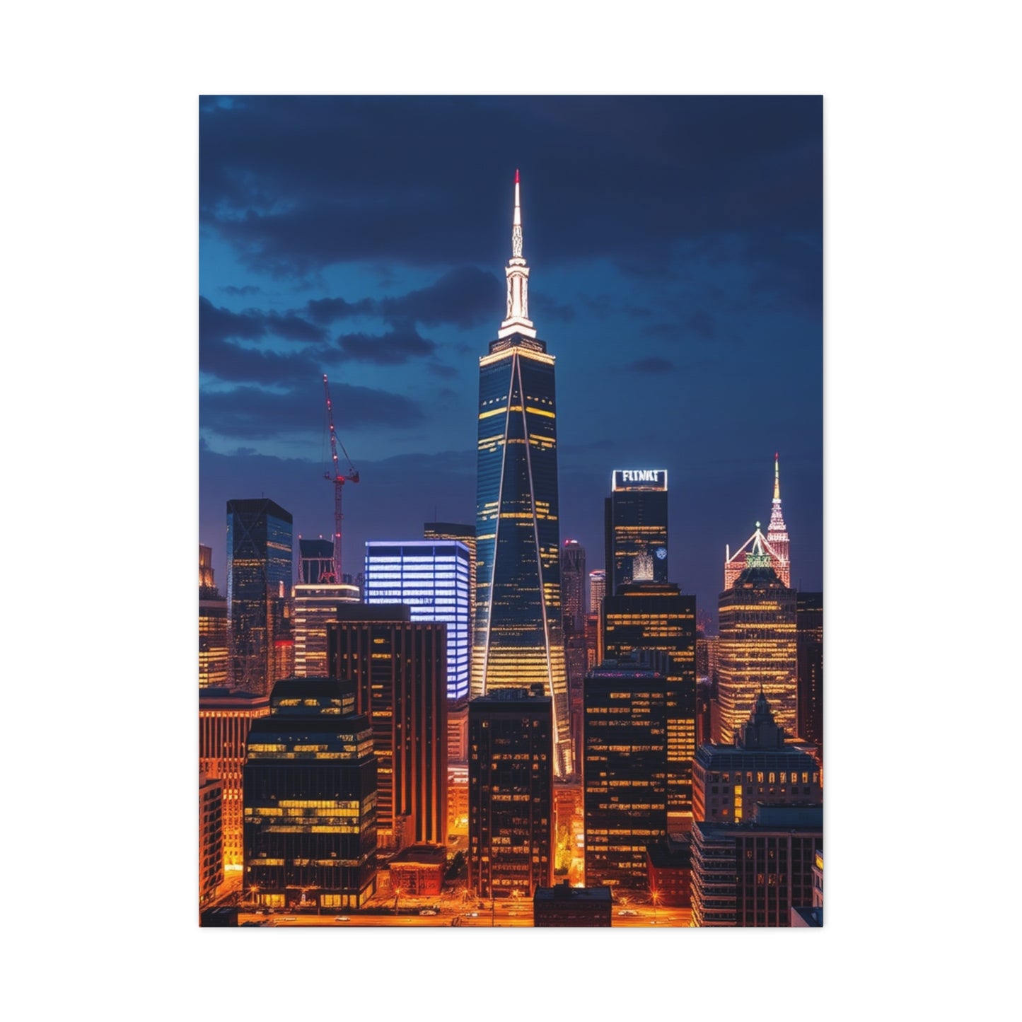 City Skylines Art Supreme Gallery Wall Art & Canvas Print