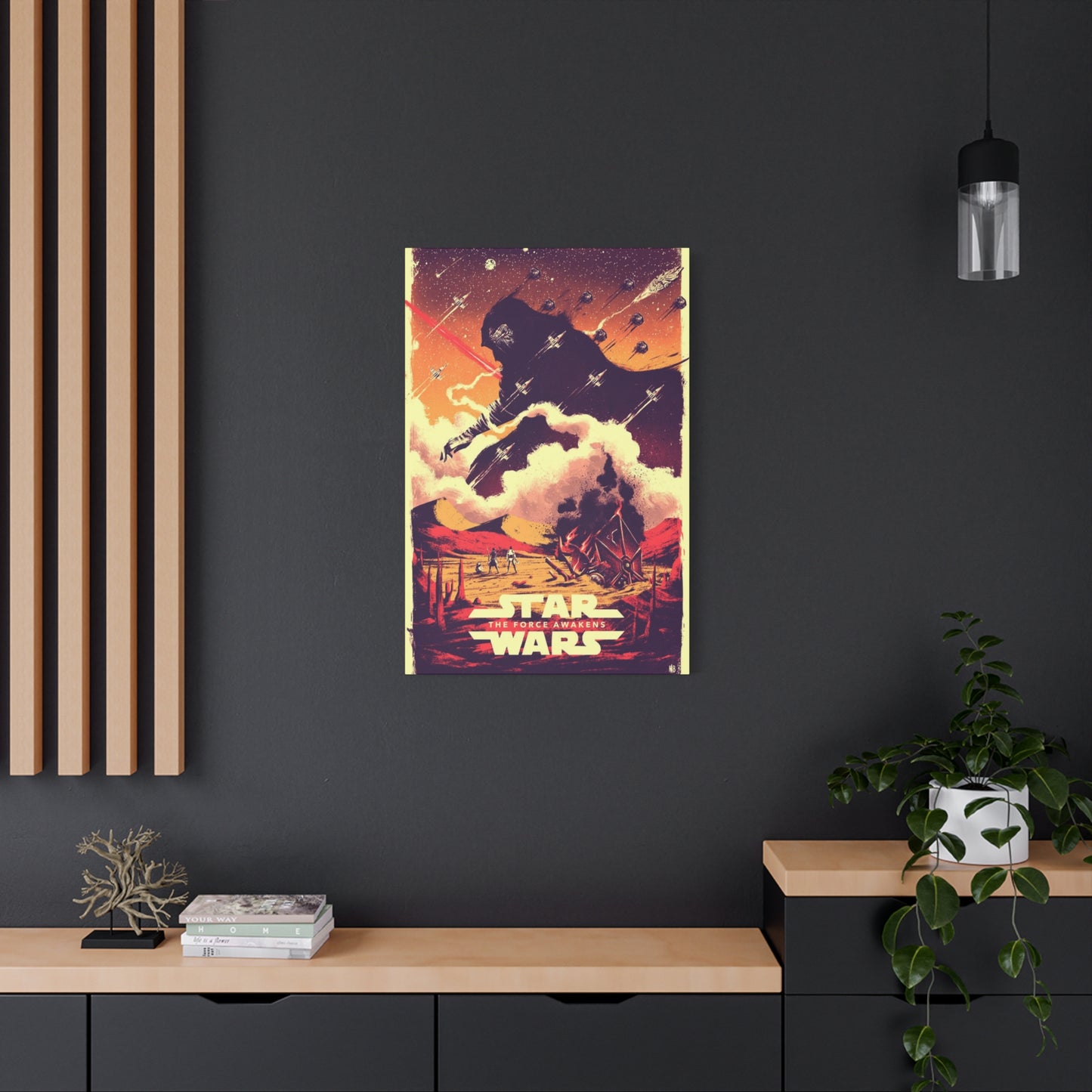 The Force Awaken Poster Wall Art & Canvas Prints
