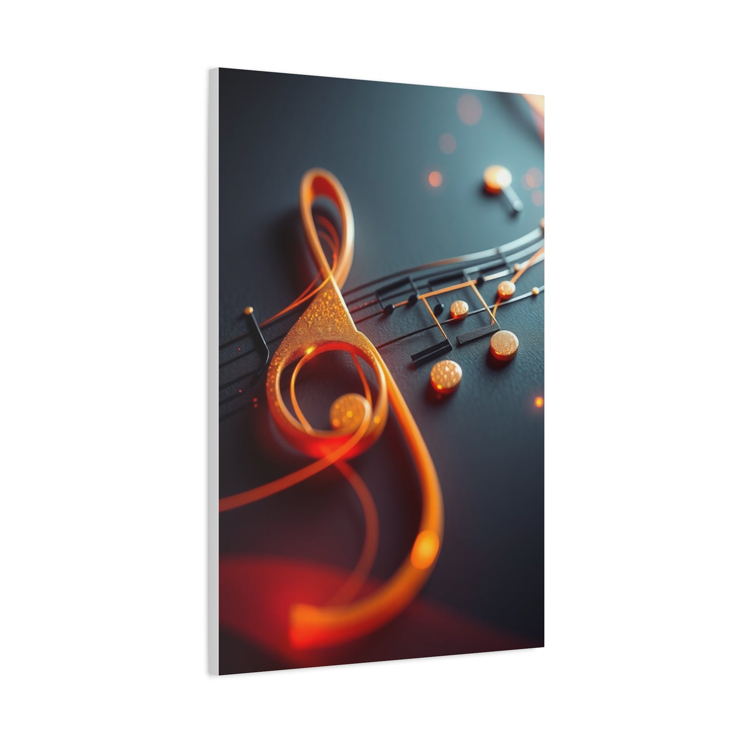Vision Musical Notes Art Art Wall Art & Canvas Print