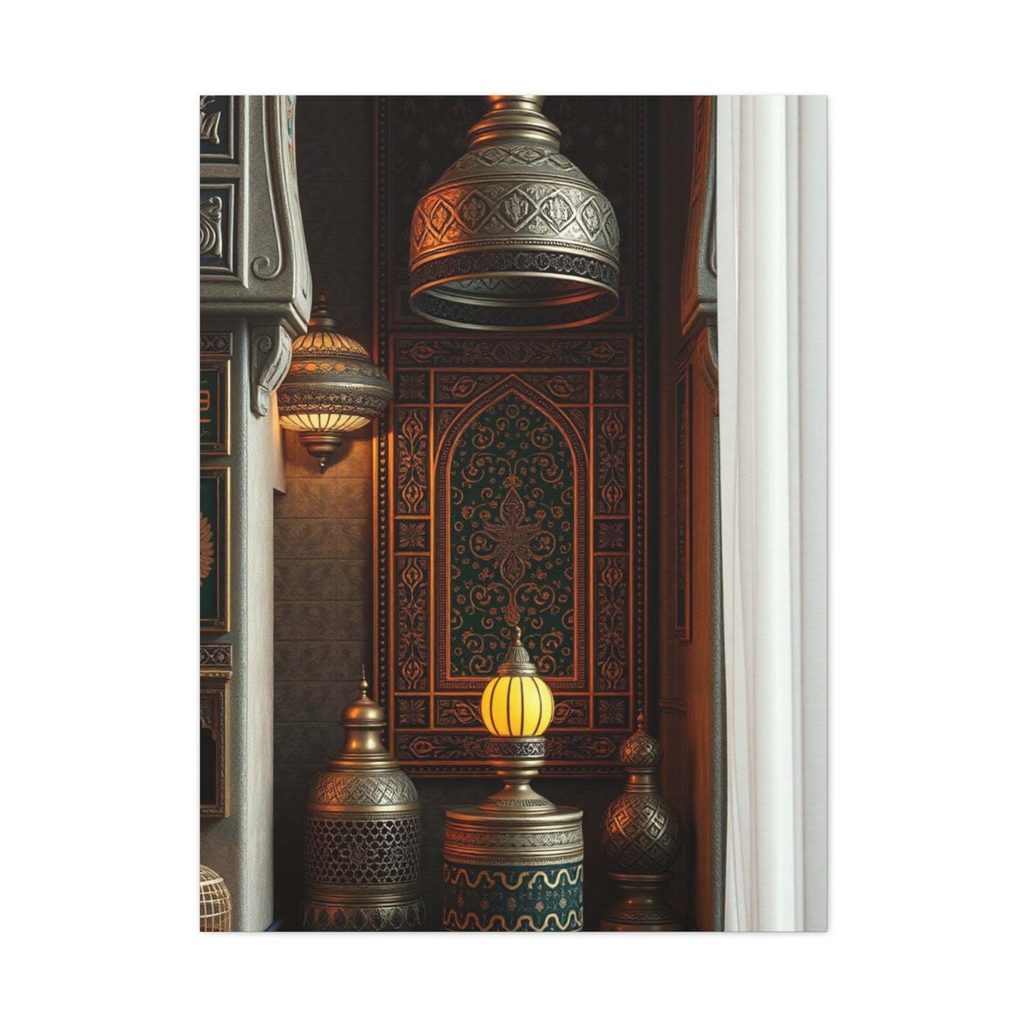 Middle Eastern Decor Art Refined Canvas Wall Art & Canvas Print