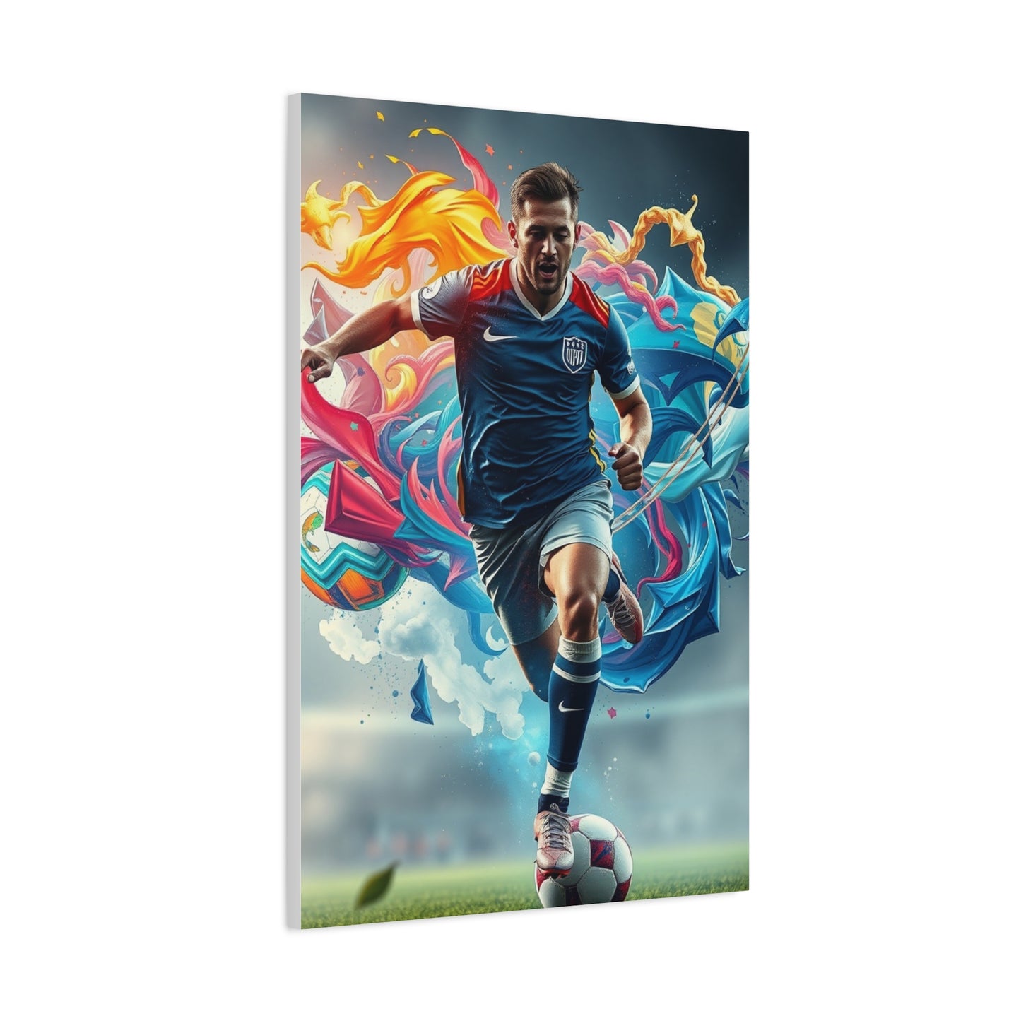 Soccer Art Refined Canvas Wall Art & Canvas Print