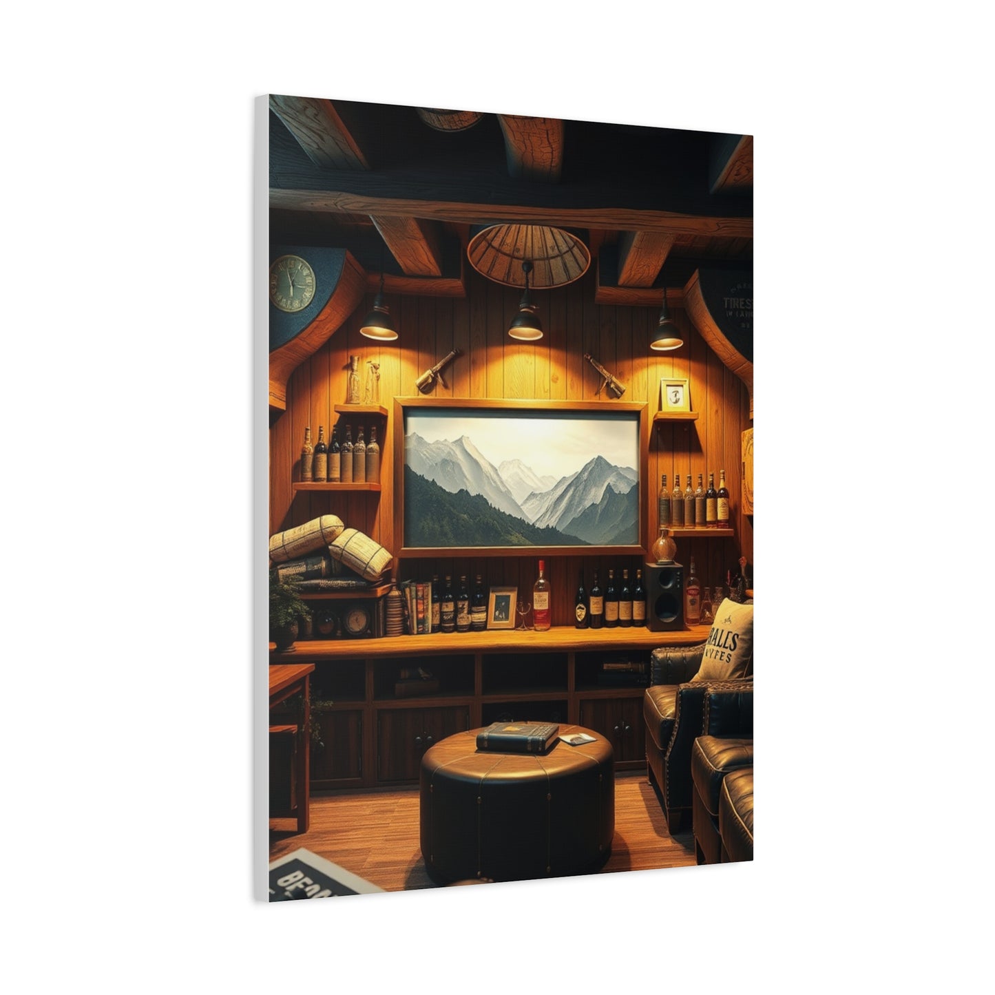 Prestigious Pit Art Wall Art & Canvas Print