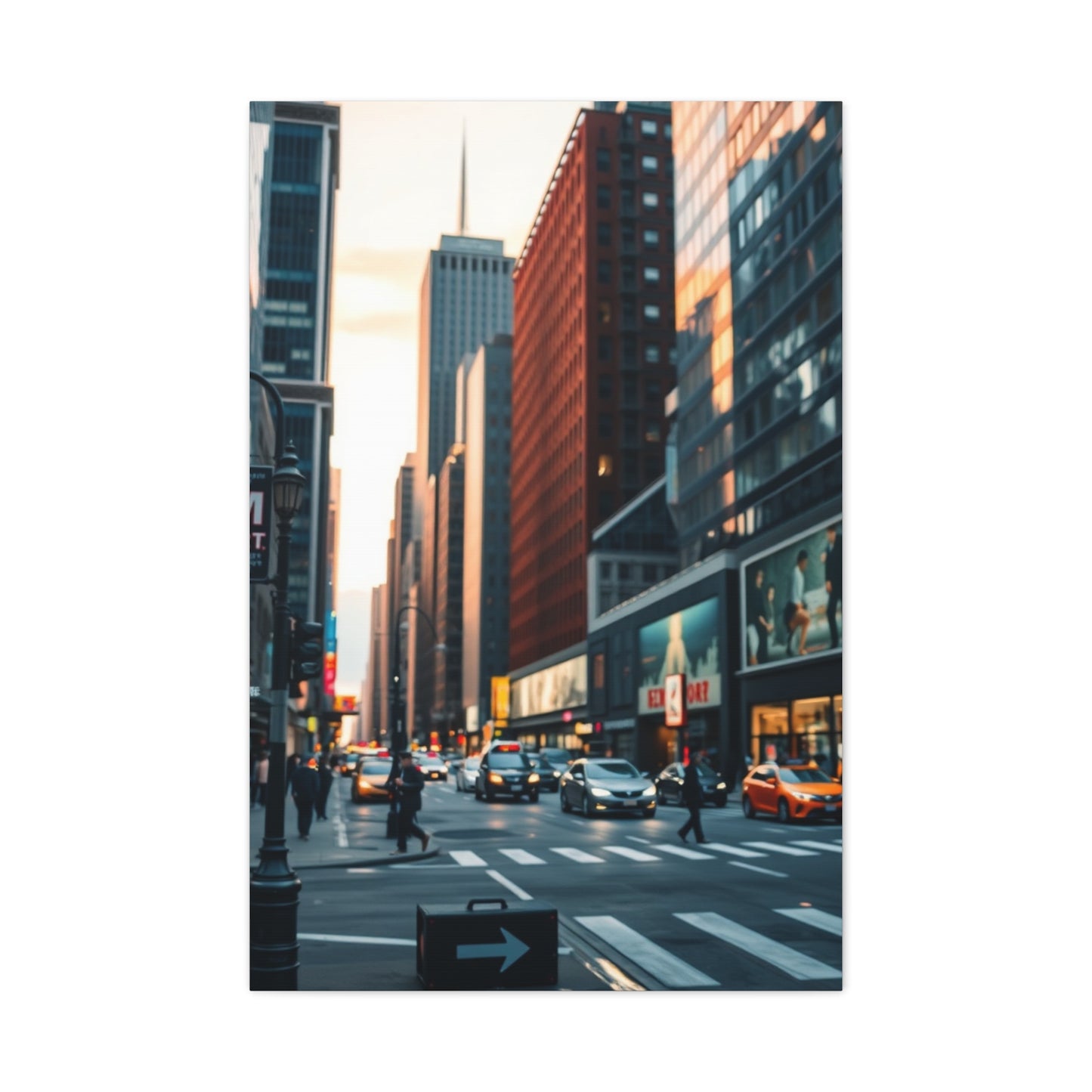 Metropolitan Allure Canvas Wall Art & Canvas Print