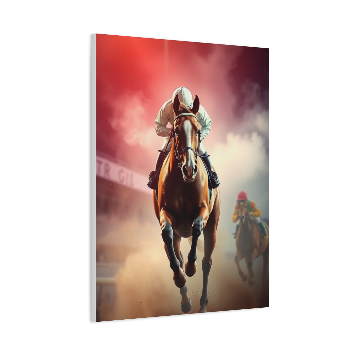 Vision Horse Racing Art Art Wall Art & Canvas Print