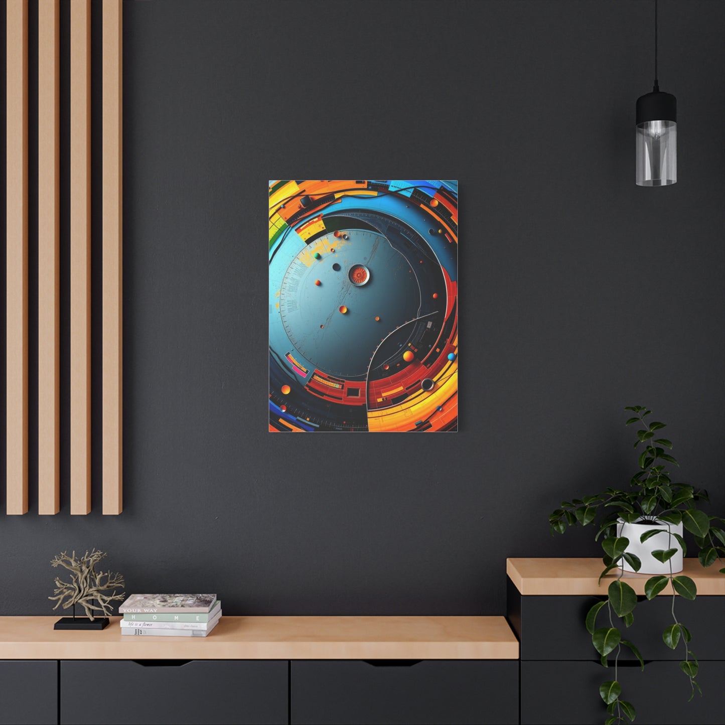 Supreme Circular Abstract Art Collection Wall Art & Canvas Print
