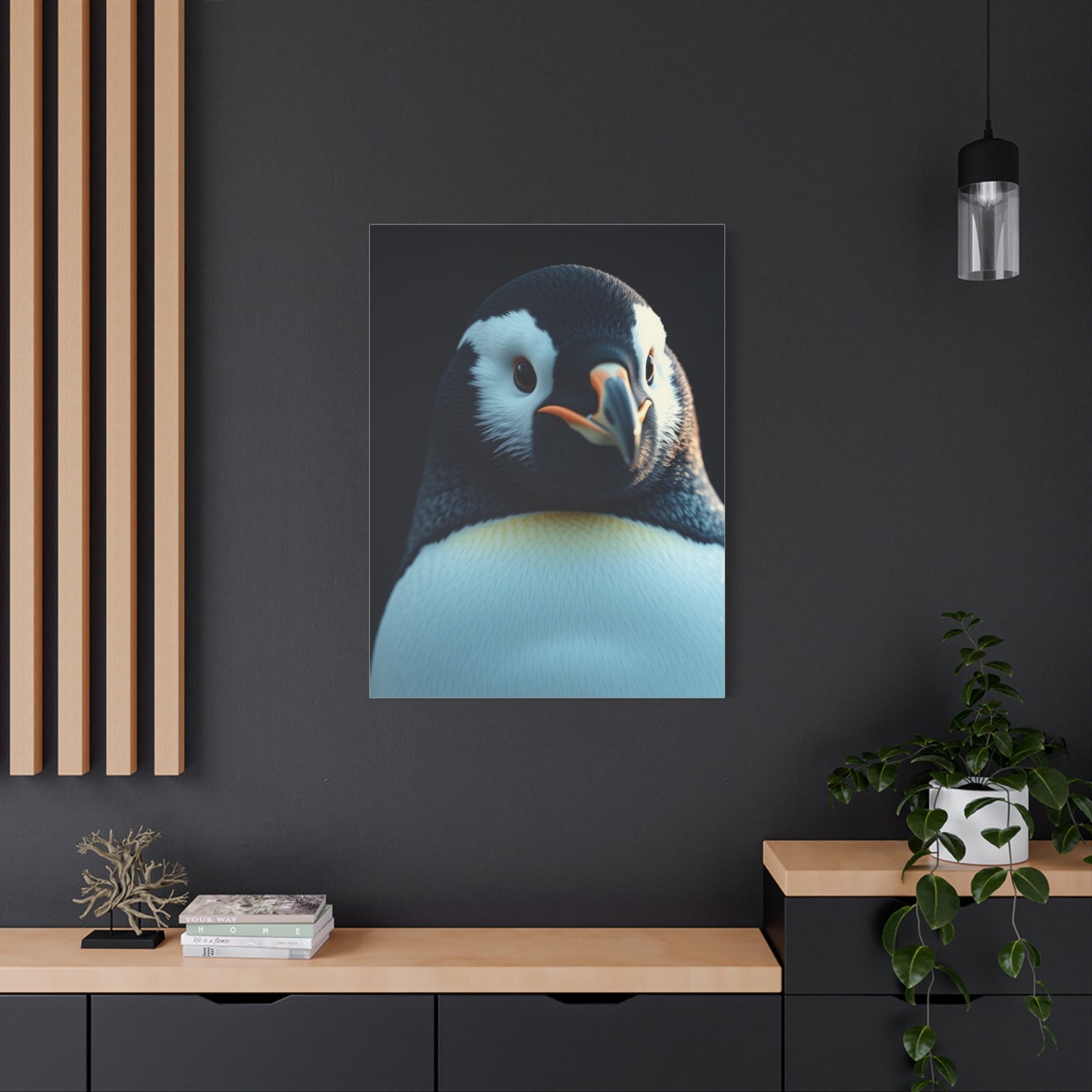 Vision Penguin Art Art Wall Art & Canvas Print