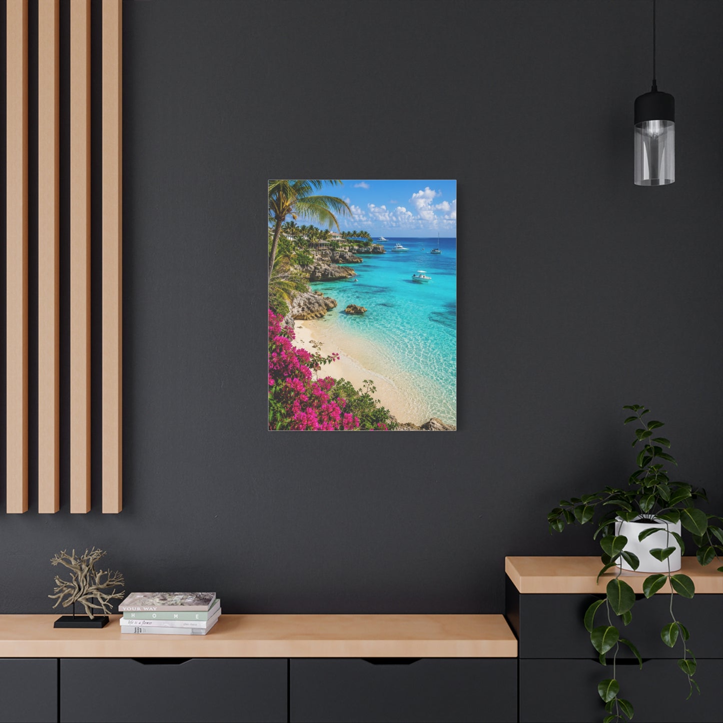Grand Cayman Tropical Cove Wall Art & Canvas Print