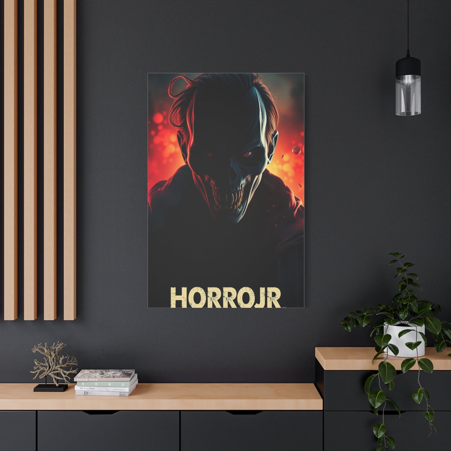 Horror Movie Posters Art Refined Canvas Wall Art & Canvas Print