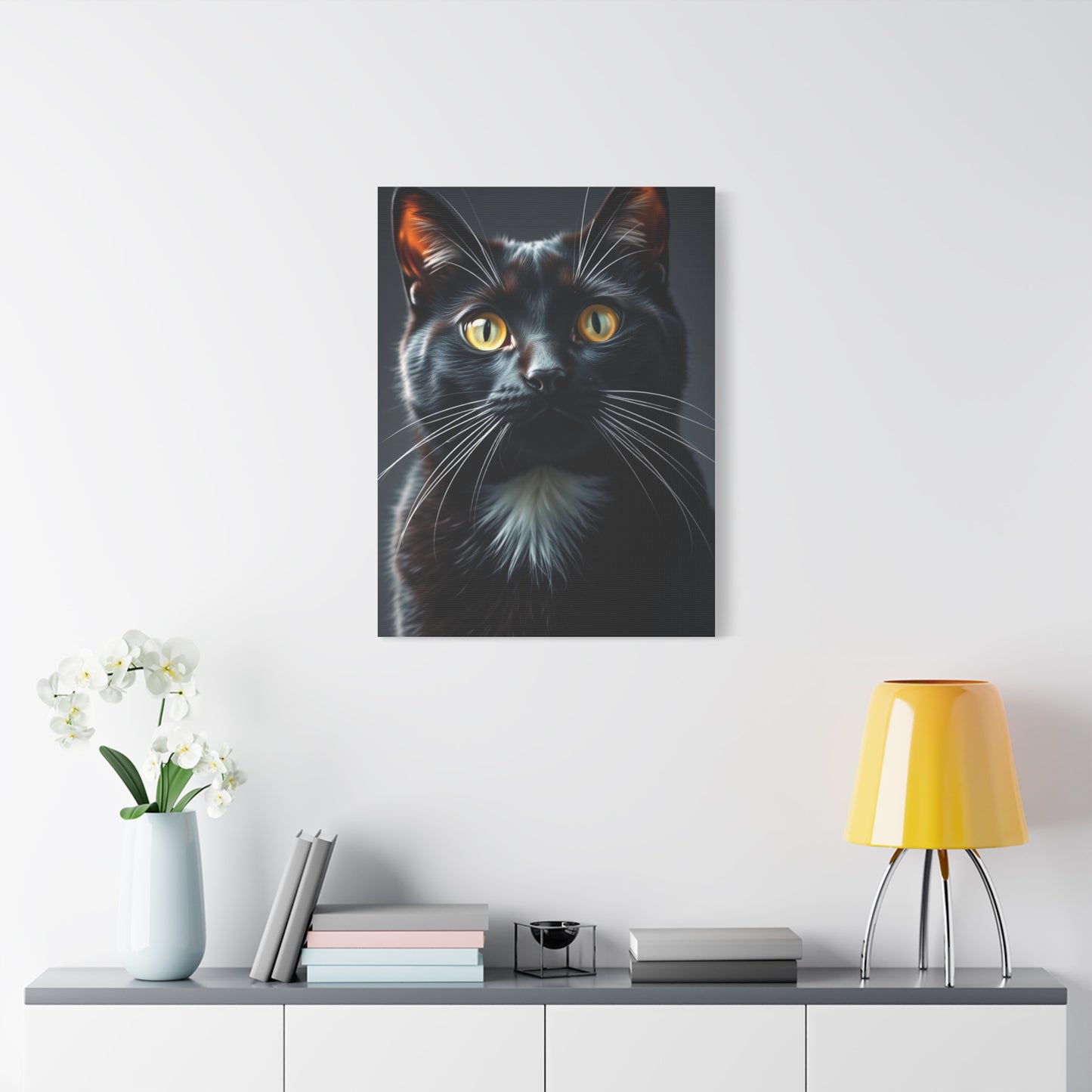 Supreme Tuxedo Cat Art Collection Wall Art & Canvas Print