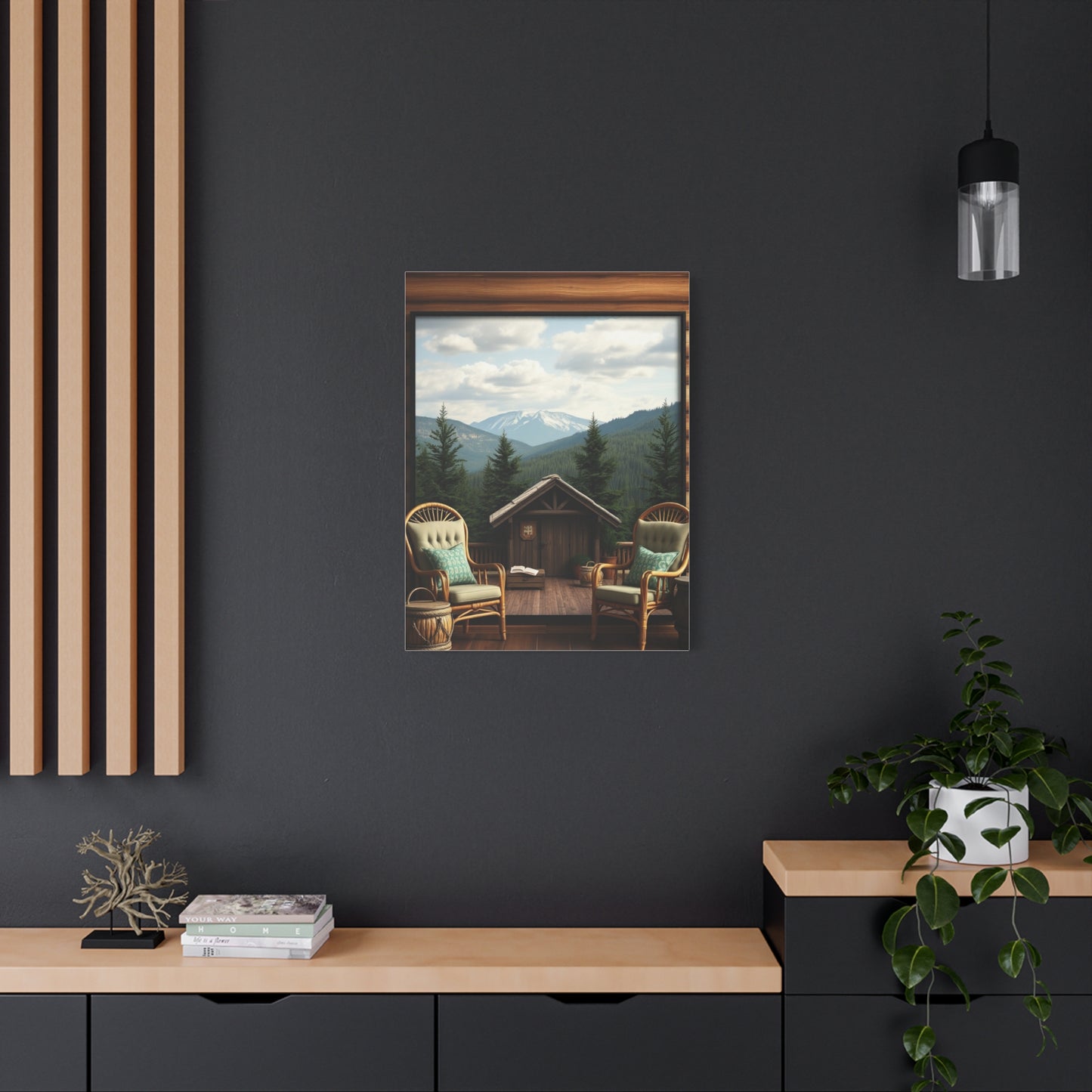 Elite Cabin & Lodge Decor Art Vision Wall Art & Canvas Print