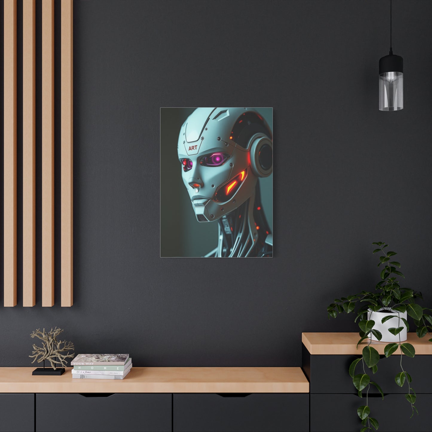 Robot Art Refined Canvas Wall Art & Canvas Print