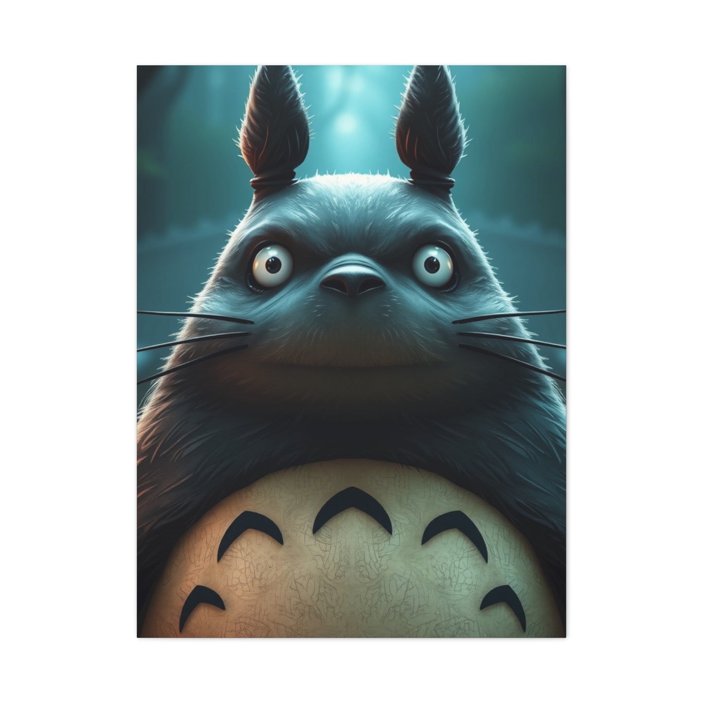 Totoro Art Refined Canvas Wall Art & Canvas Print