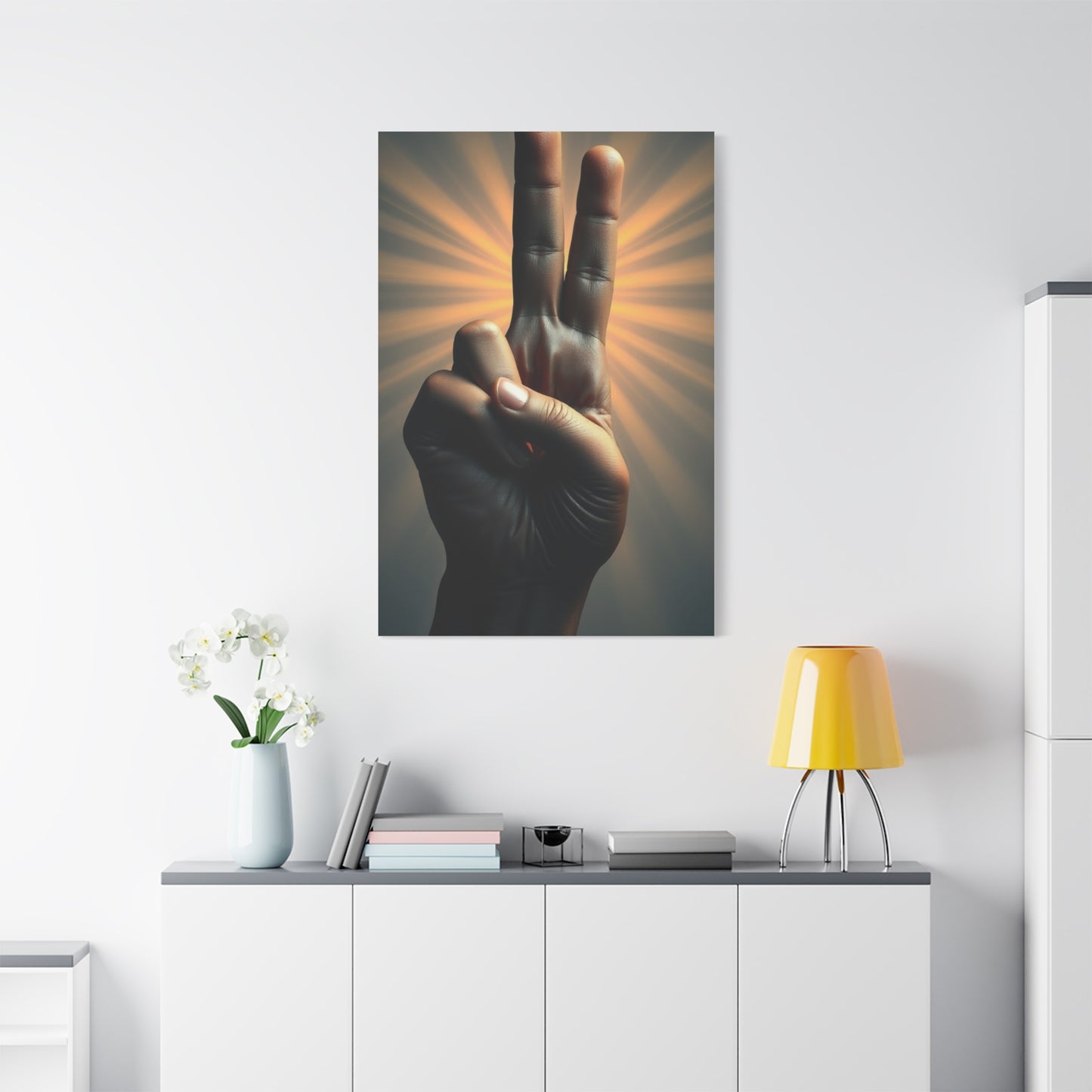 Supreme Peace Sign Art Collection Wall Art & Canvas Print
