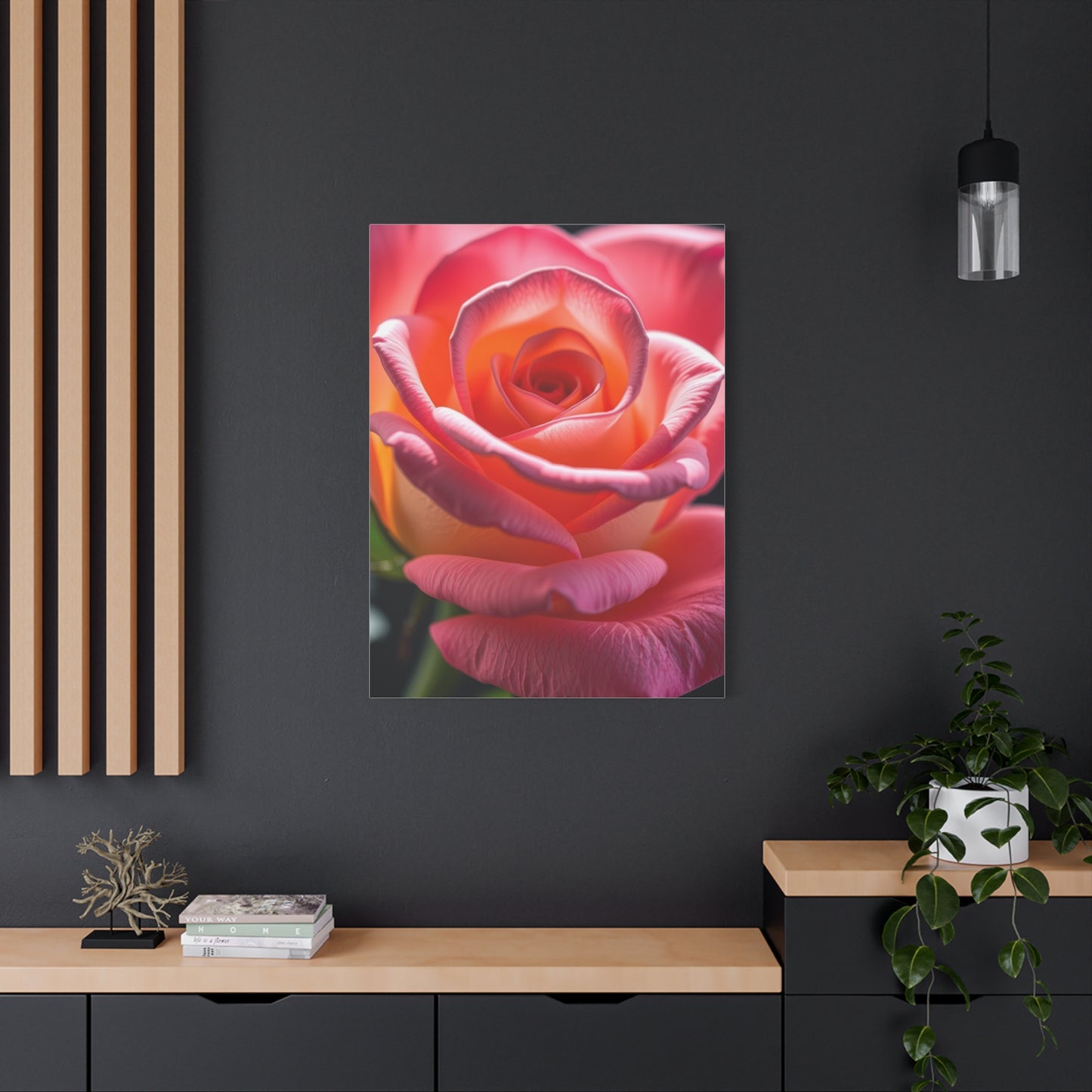 Rose Flower Art Supreme Gallery Wall Art & Canvas Print