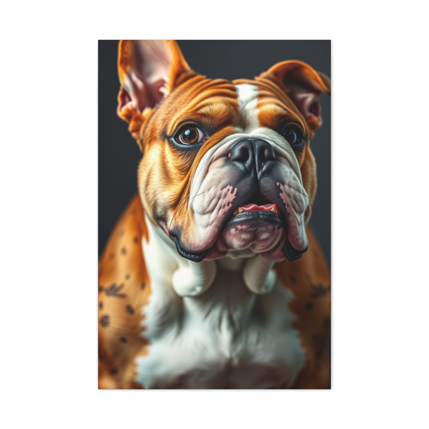 Bulldog Art Luxury Canvas Wall Art & Canvas Print