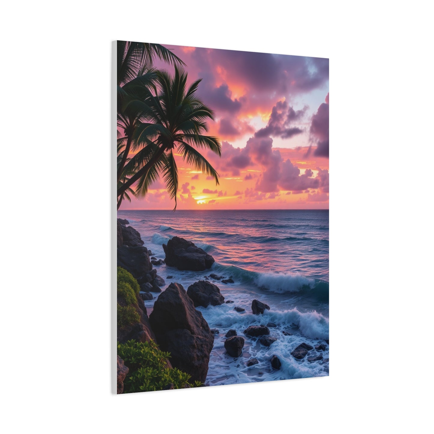 Azure Coastline Opus Wall Art & Canvas Print