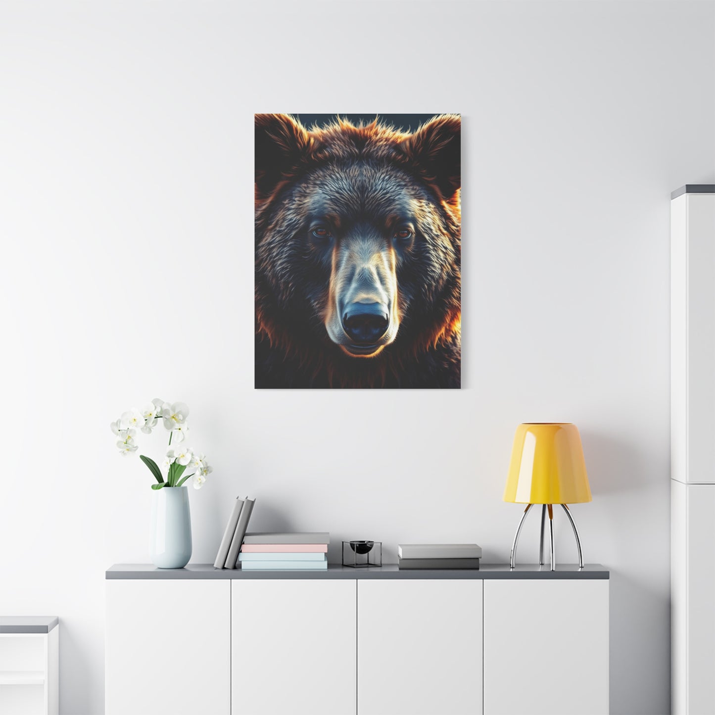 Noble Bruin Wall Masterpiece Wall Art & Canvas Print