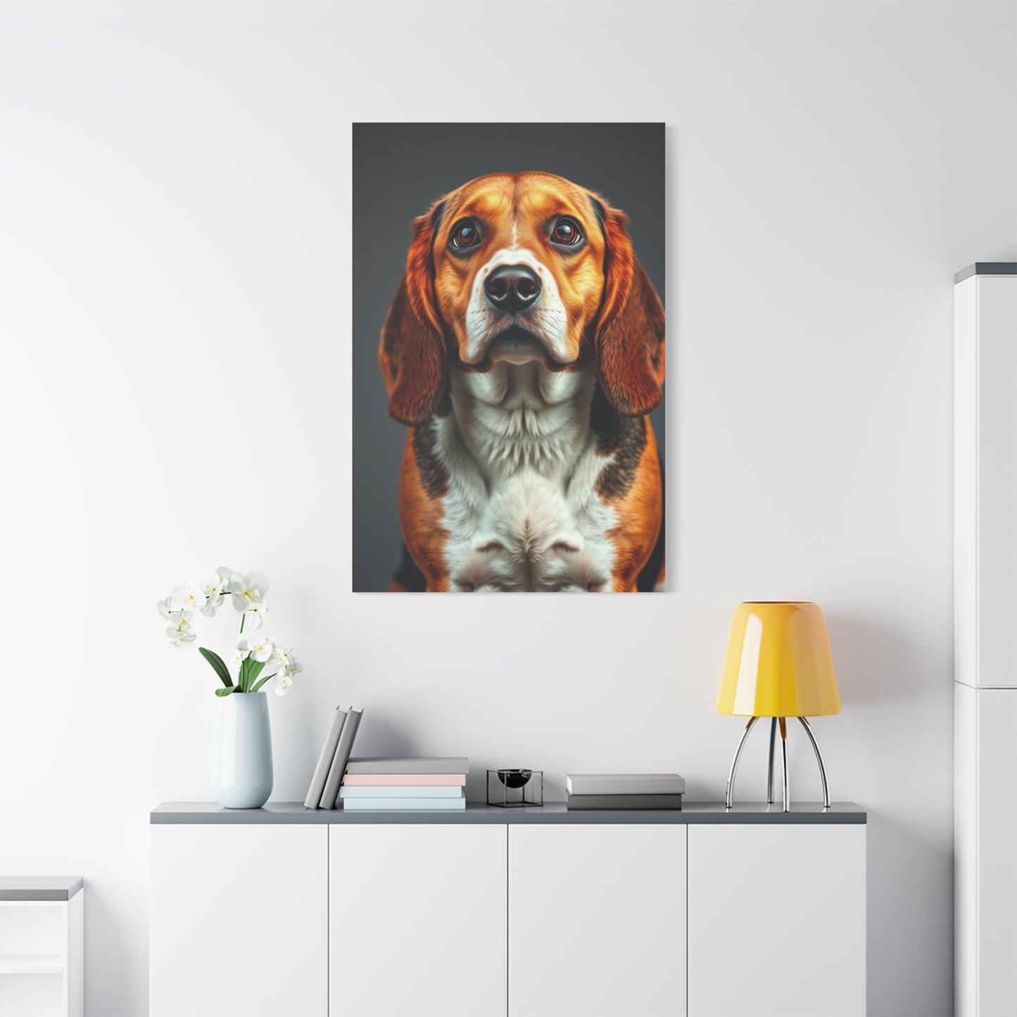 Vision Beagle Art Art Wall Art & Canvas Print