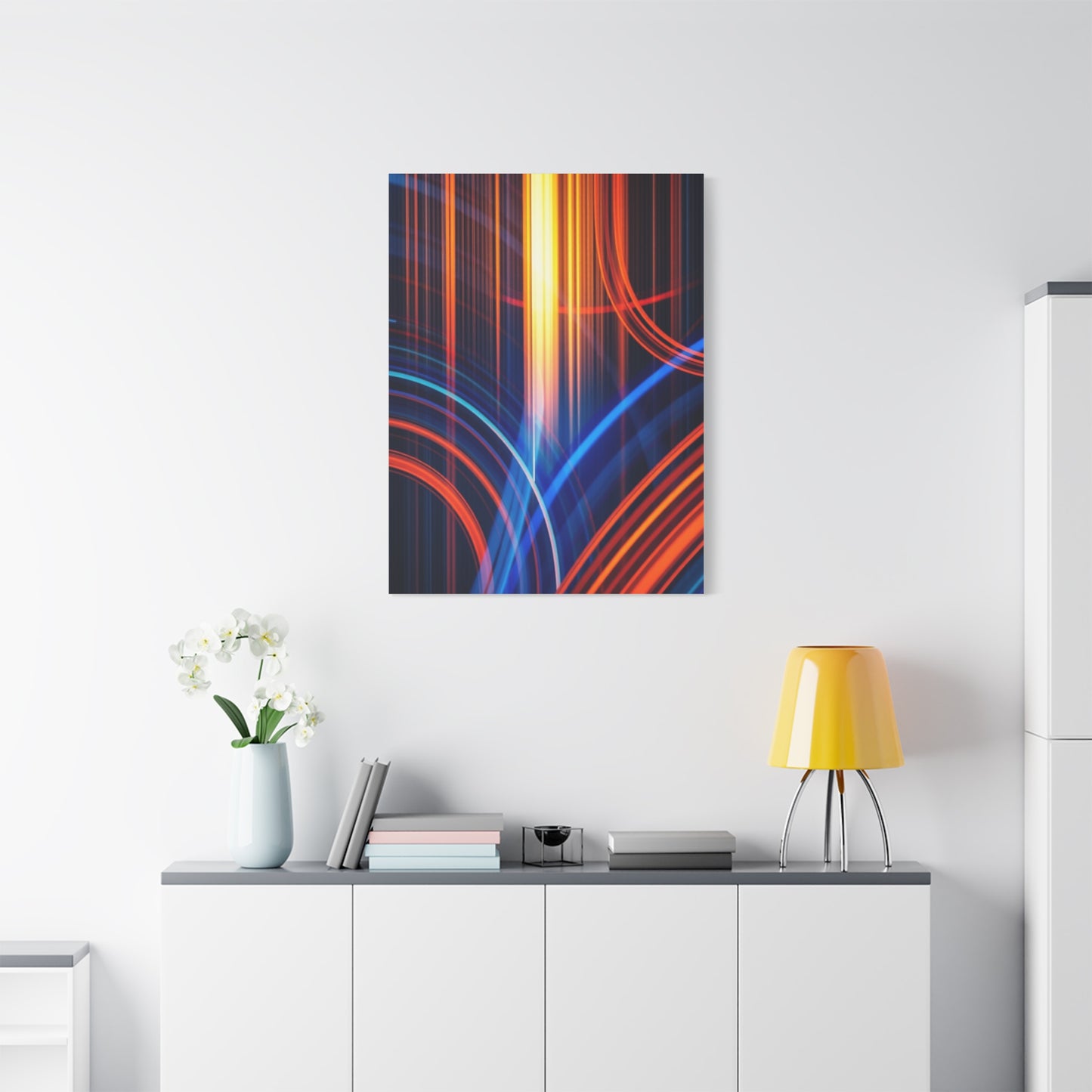 Masterpiece Linear Abstract Art Vision Wall Art & Canvas Print
