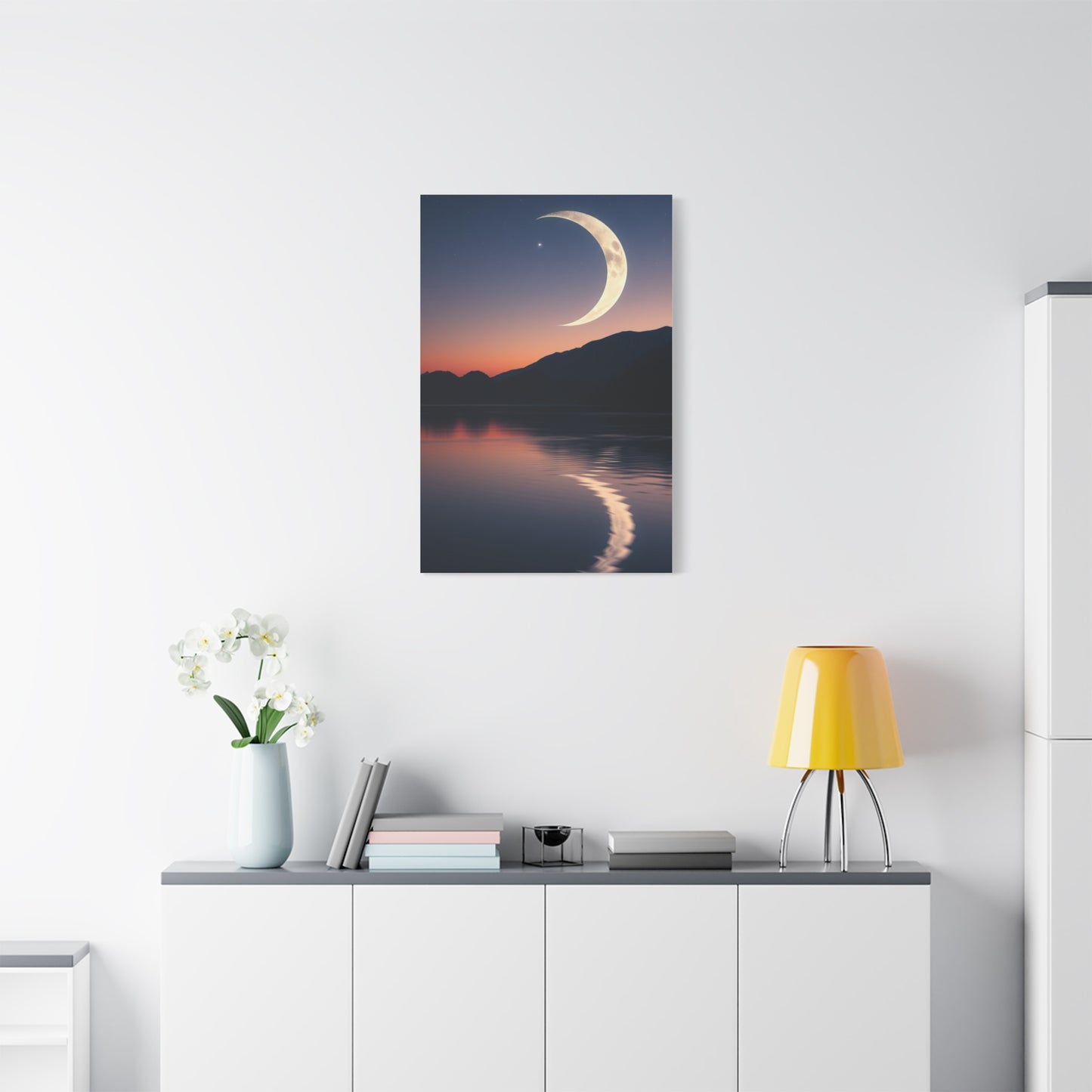 Supreme Crescent Moon Art Collection Wall Art & Canvas Print