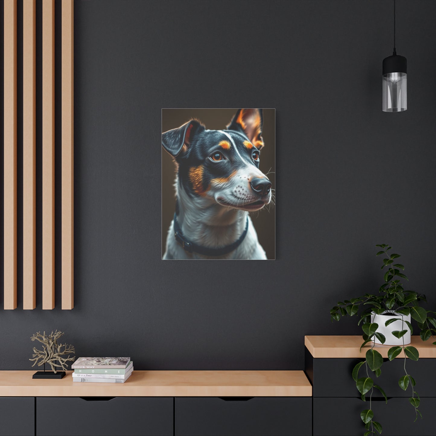 Jack Russell Terrier Art Luxury Canvas Wall Art & Canvas Print