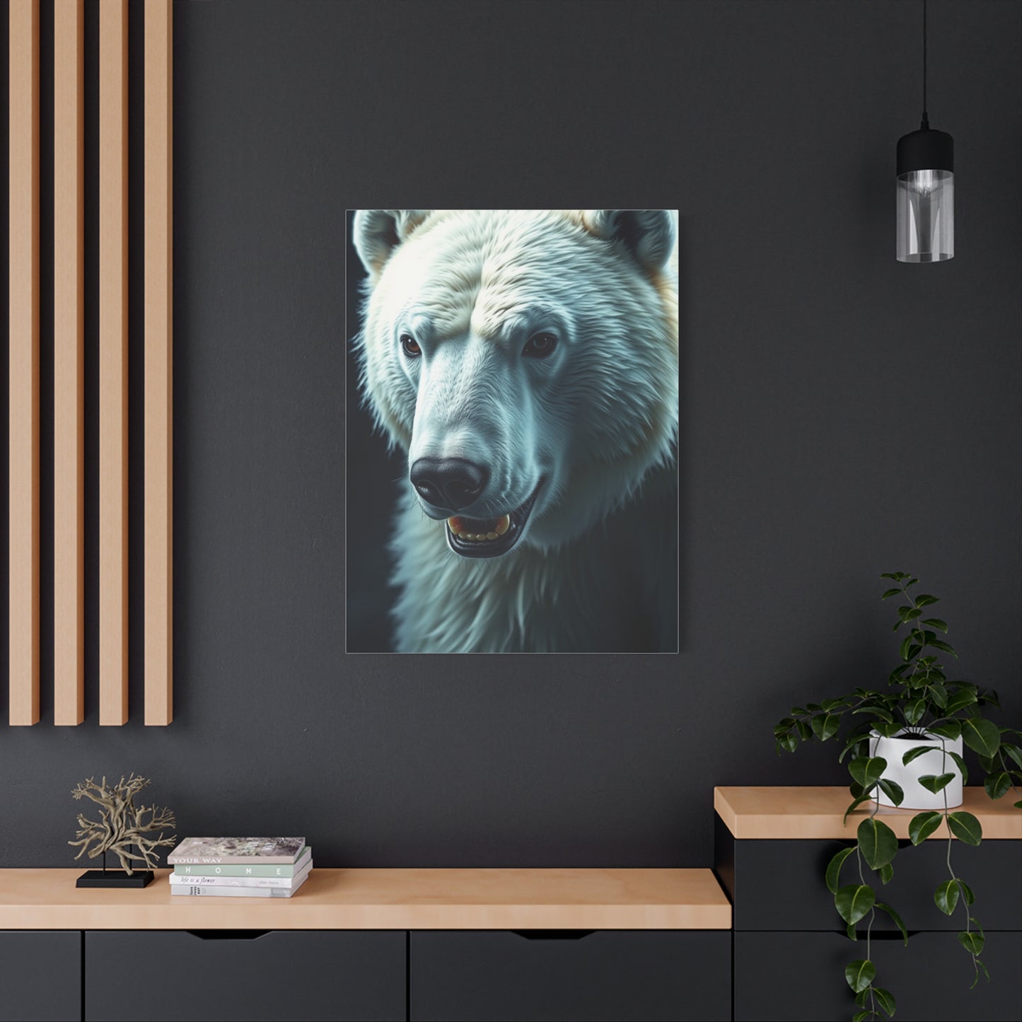 Masterpiece Polar Bear Art Vision Wall Art & Canvas Print