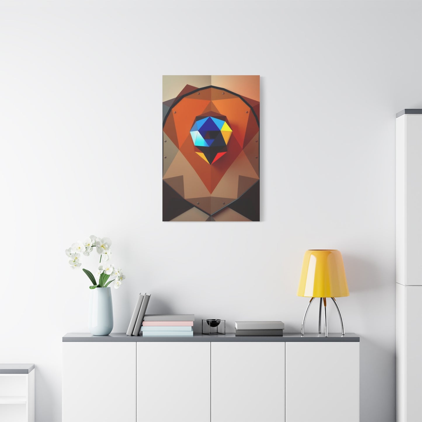 Luxe Geometric Reverie Wall Art & Canvas Print