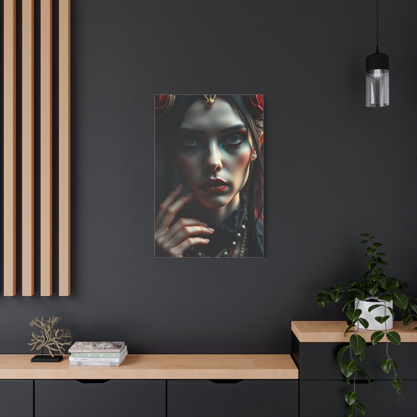 Nocturne Elegance Canvas wall art & canvas print