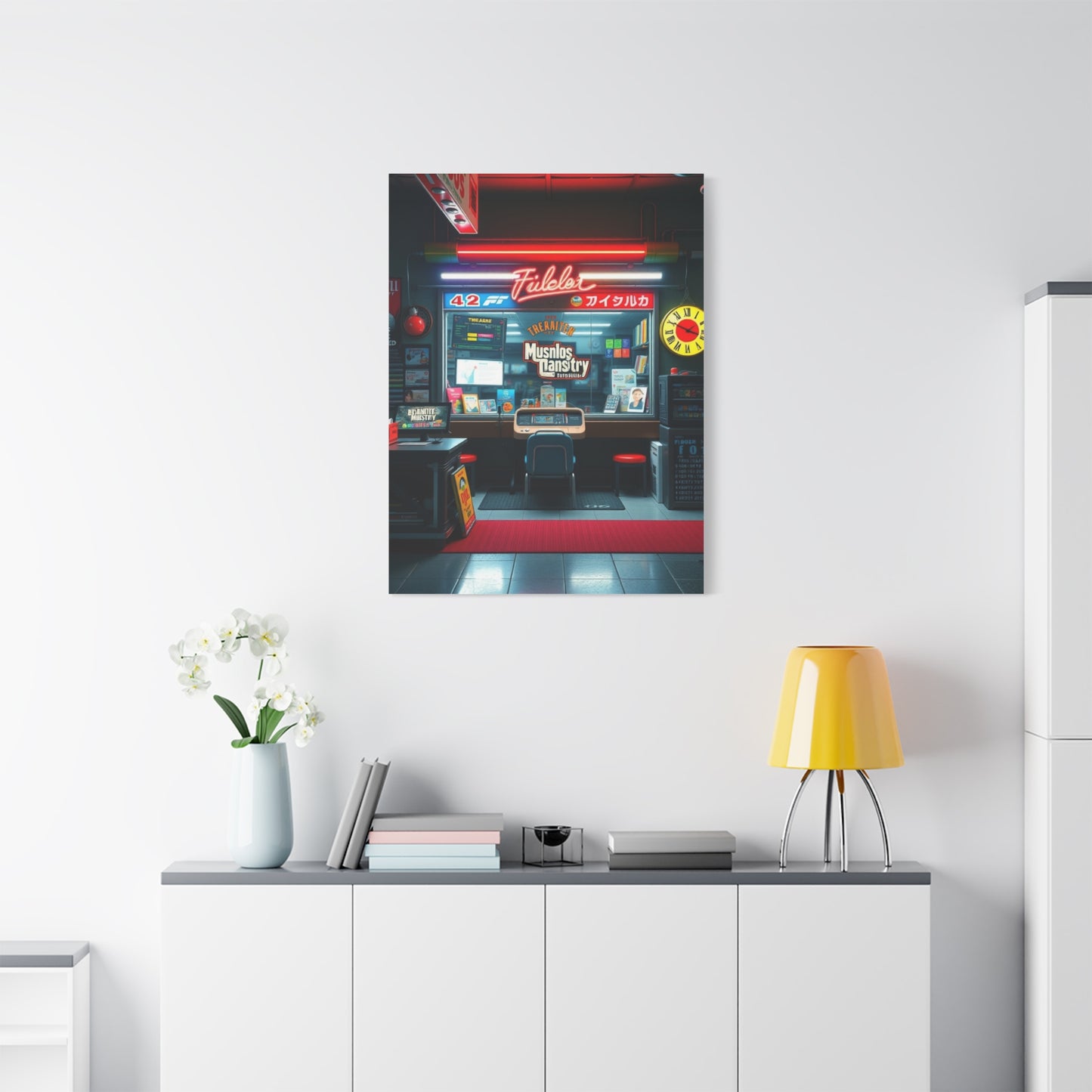 Masterpiece 80’s Nostalgia Art Vision Wall Art & Canvas Print