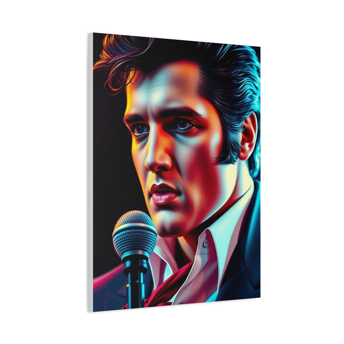 Vision Elvis Presley Art Art Wall Art & Canvas Print