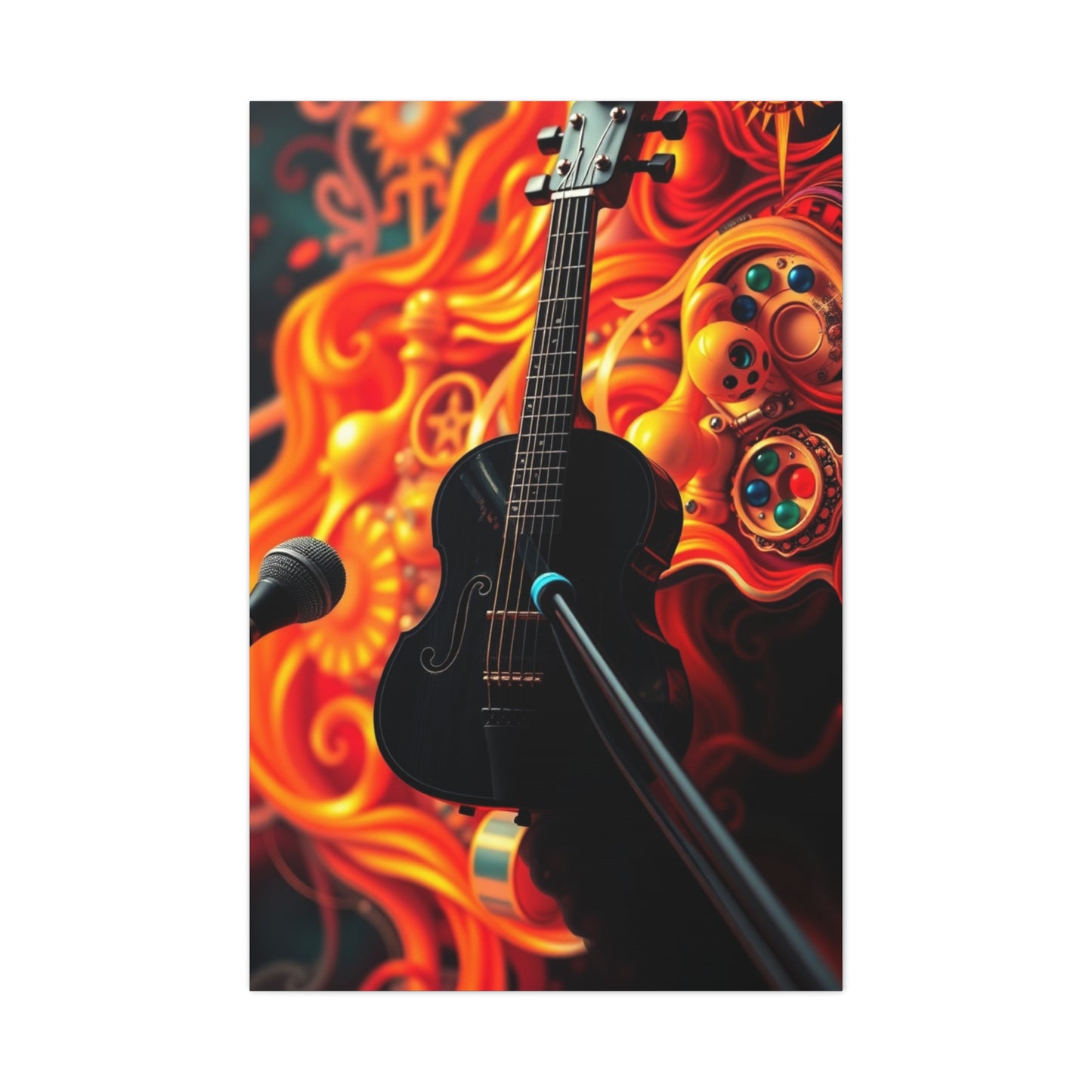 Choral Opulence Art Wall Art & Canvas Print