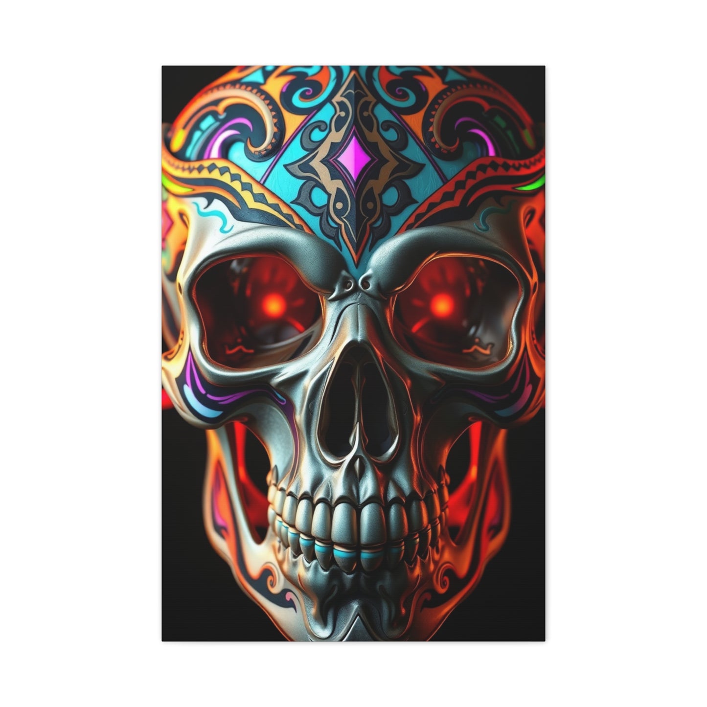 Hypnotic Bone Reverberation Wall Art & Canvas Print