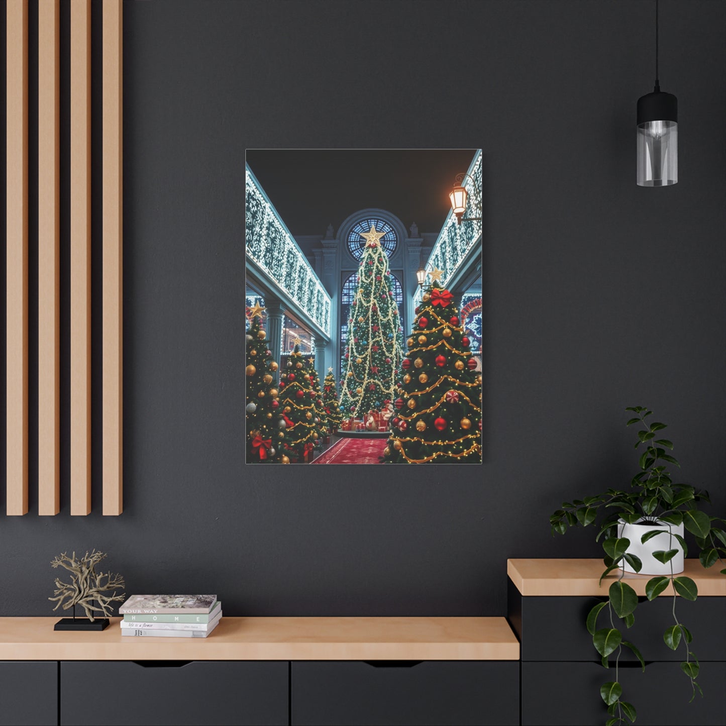 Lavish Christmas Reverie Canvas