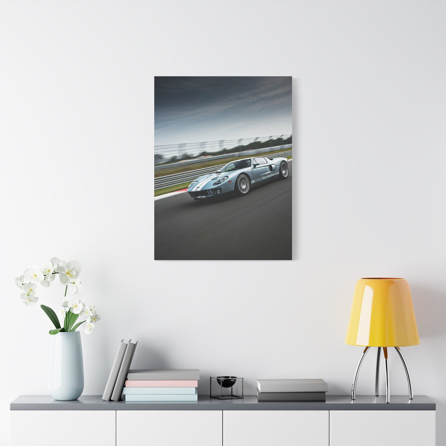 2005 Ford GT Track Day Heritage Wall Art & Canvas Prints