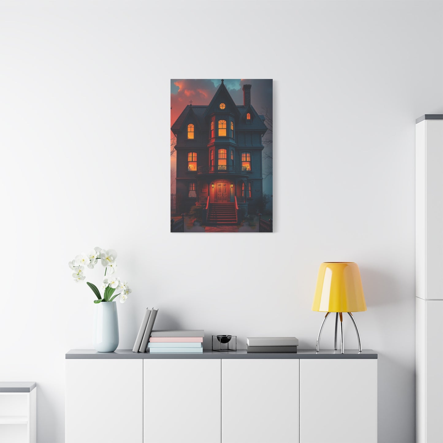 Masterpiece Haunted House Art Vision Wall Art & Canvas Print