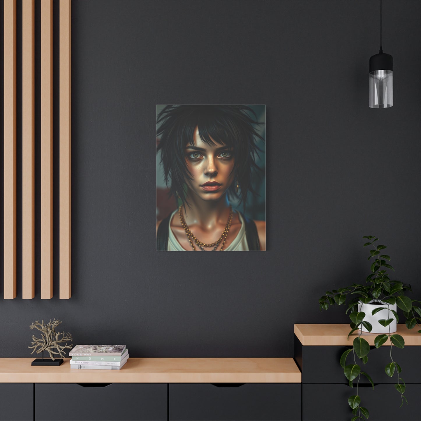 Punk Prestige Canvas Wall Art & Canvas Print