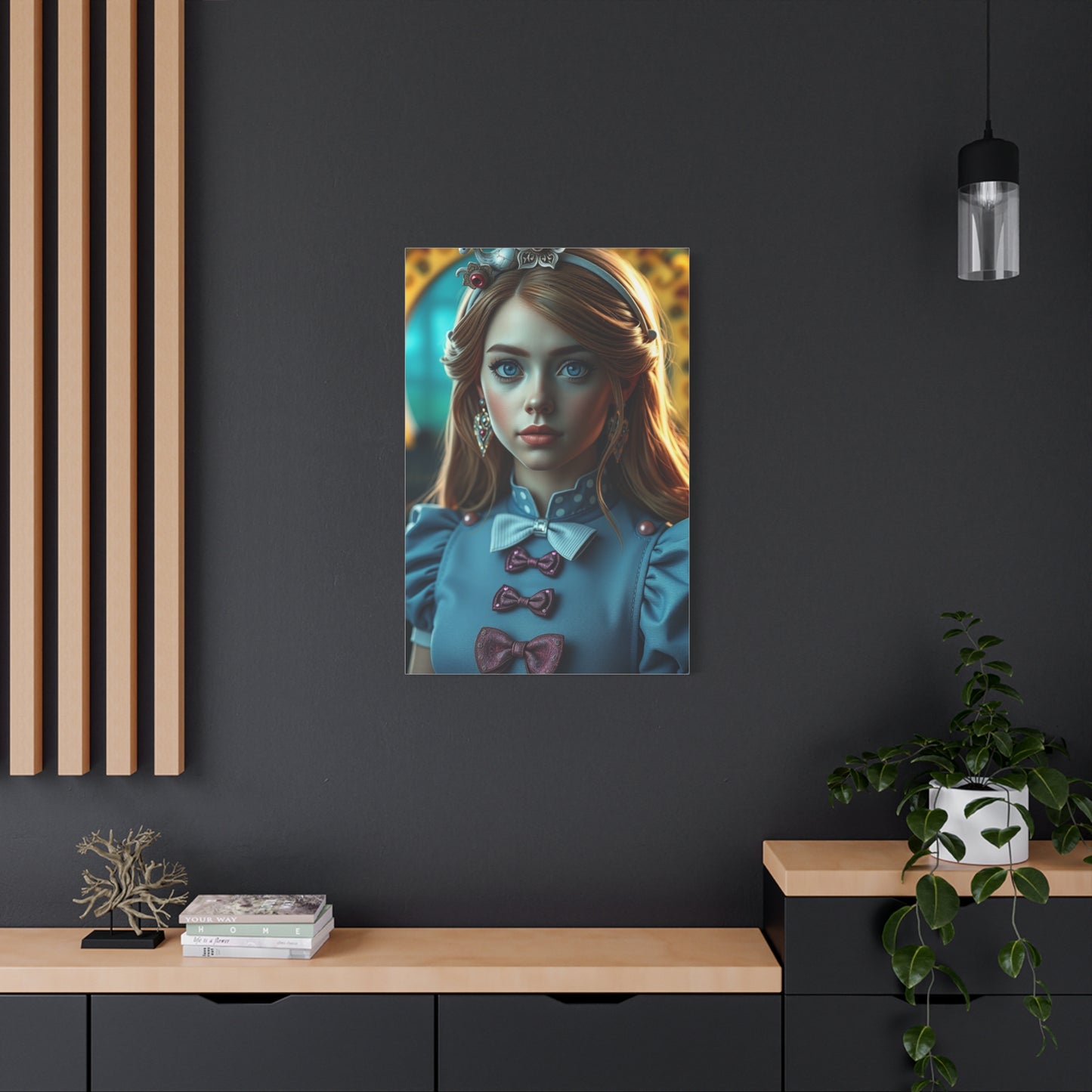 Luxury Alice In Wonderland Characters Art Collection Wall Art & Canvas Print