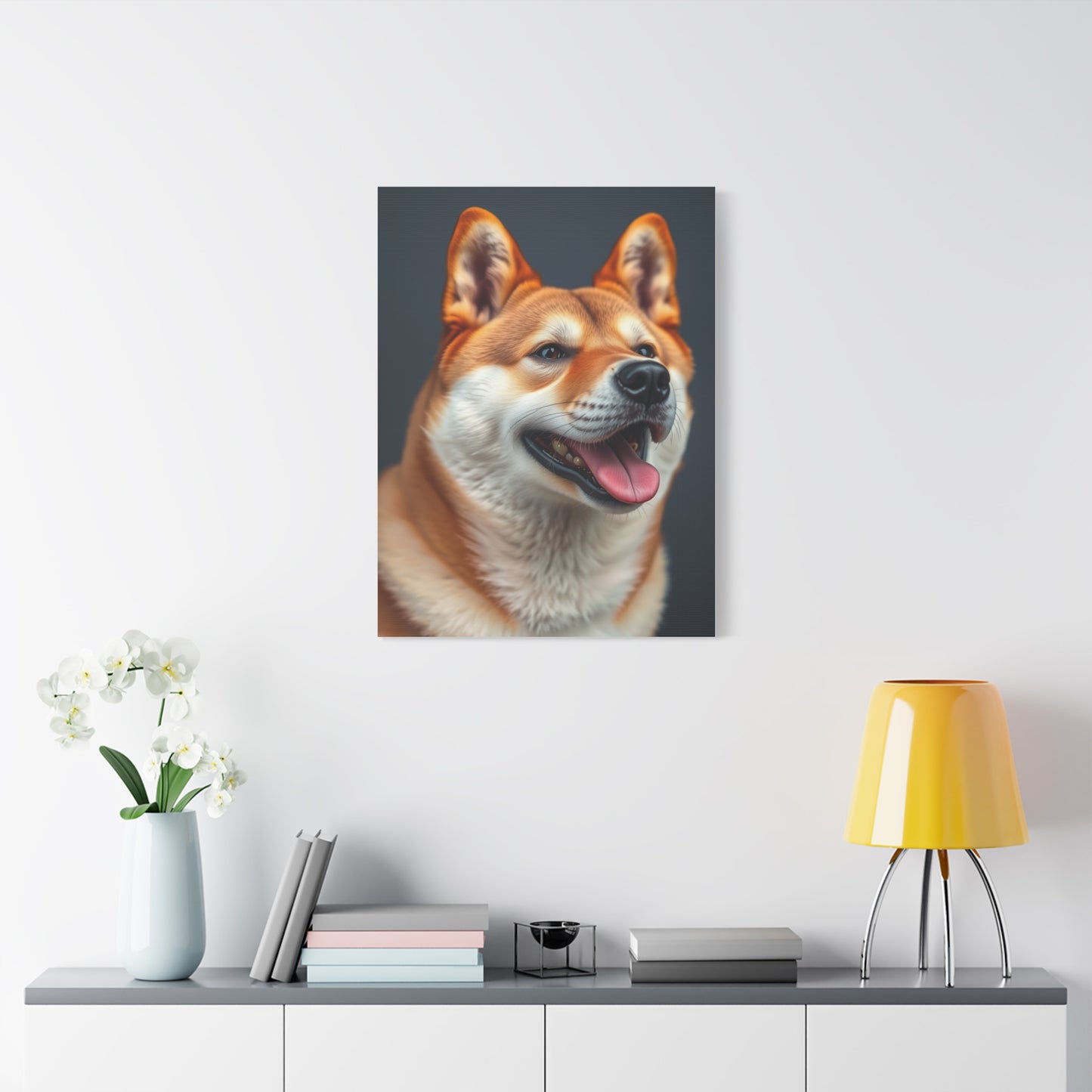 Supreme Shiba Inu Dog Art Collection Wall Art & Canvas Print