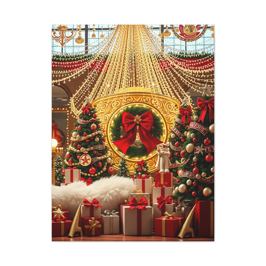 Opulent Holiday Splendor Canvas