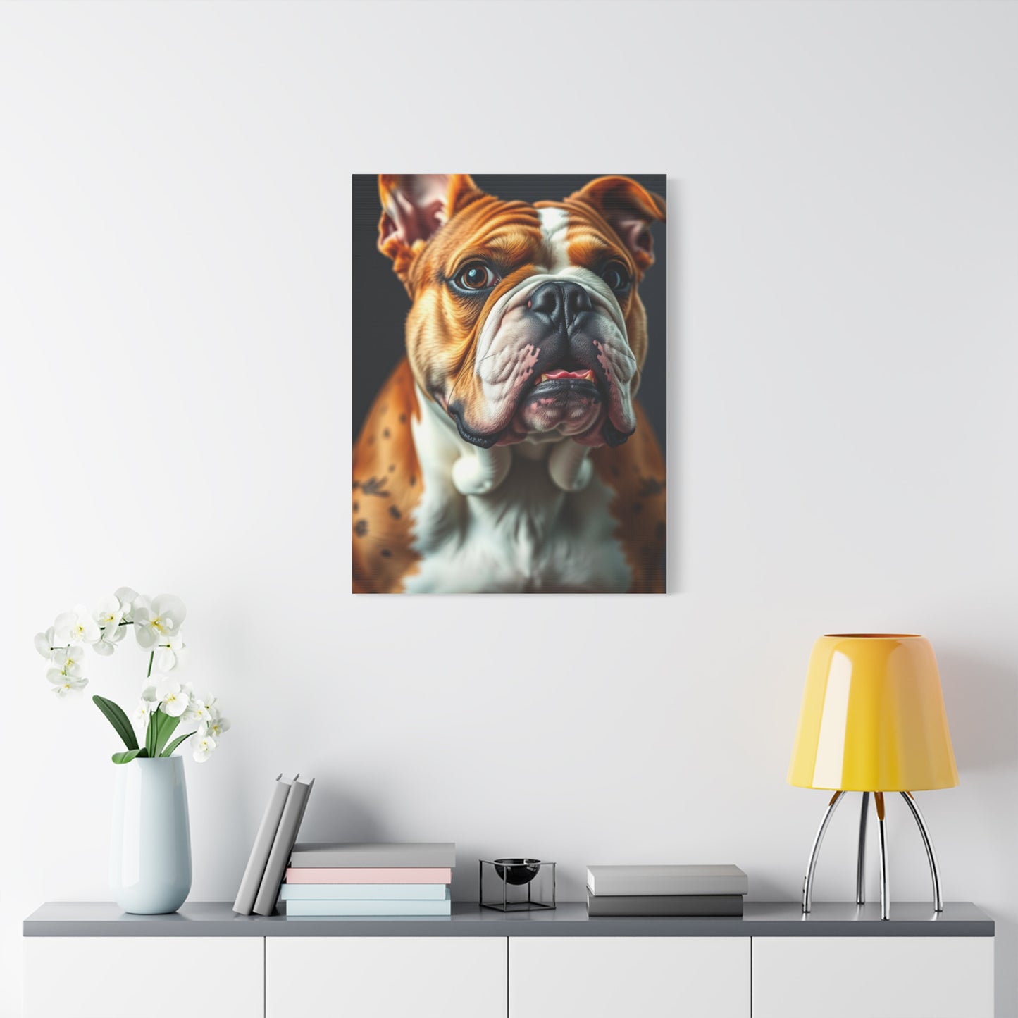 Bulldog Art Luxury Canvas Wall Art & Canvas Print