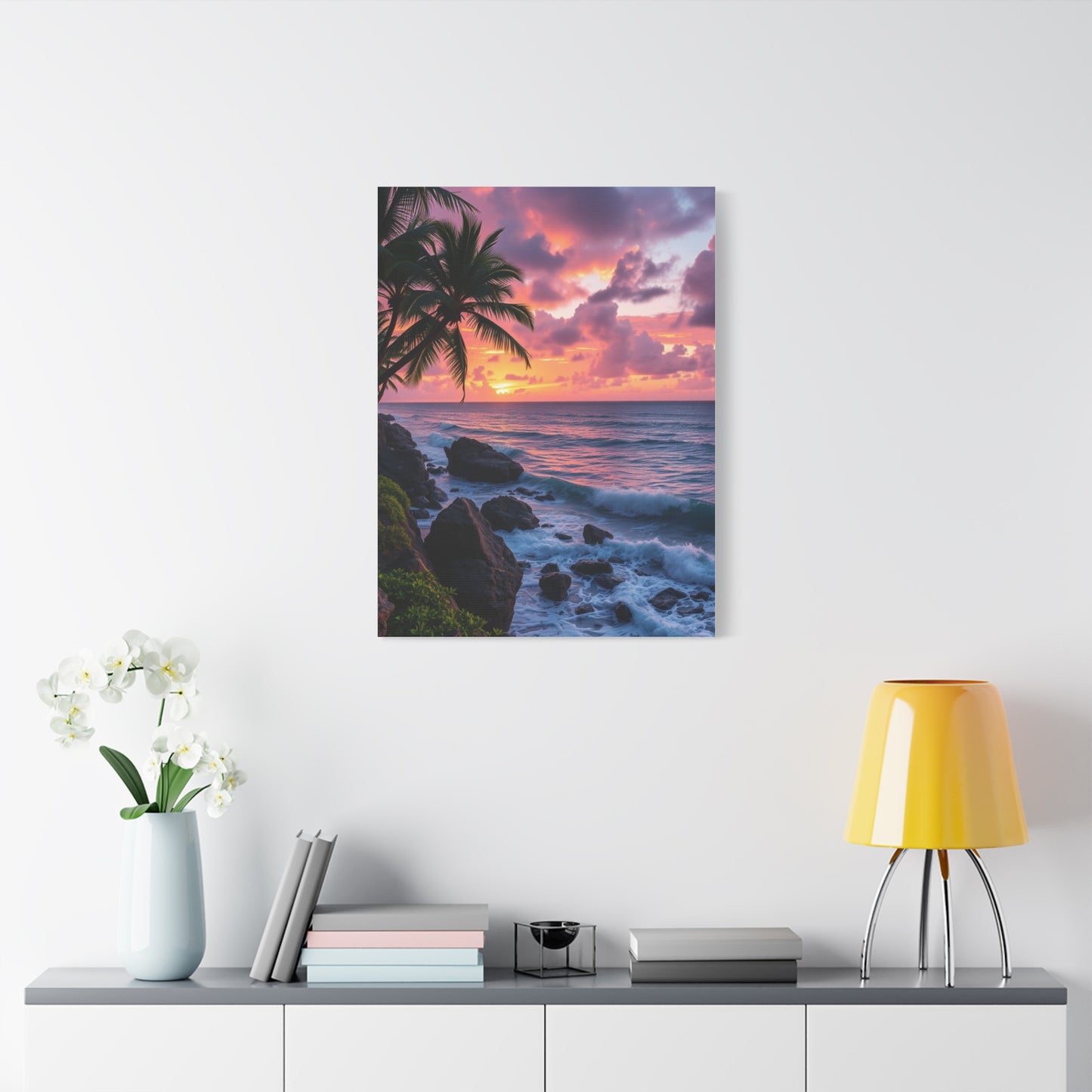 Azure Coastline Opus Wall Art & Canvas Print